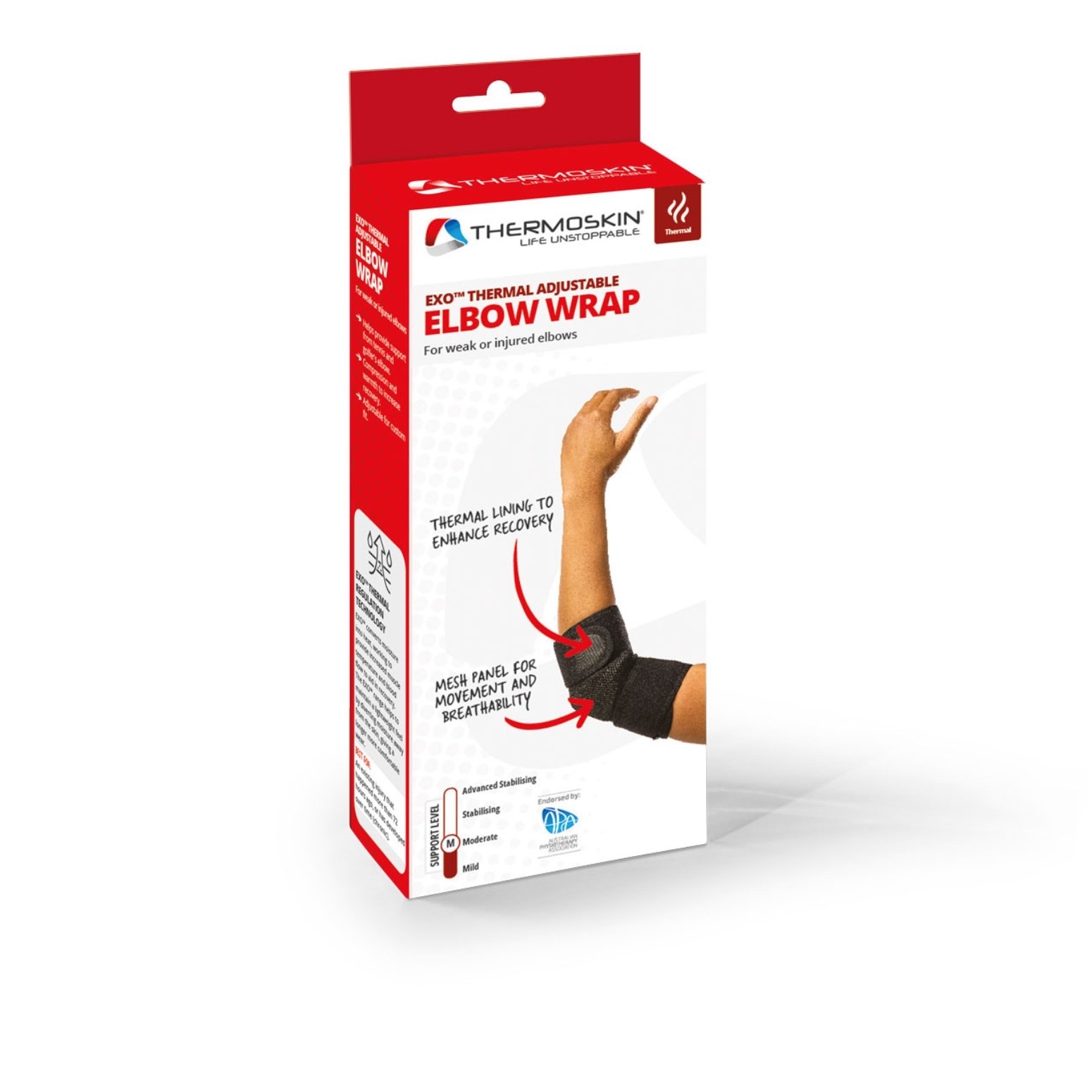 Thermoskin Exo Adjustable Elbow Wrap One Size 1 each - Image 1