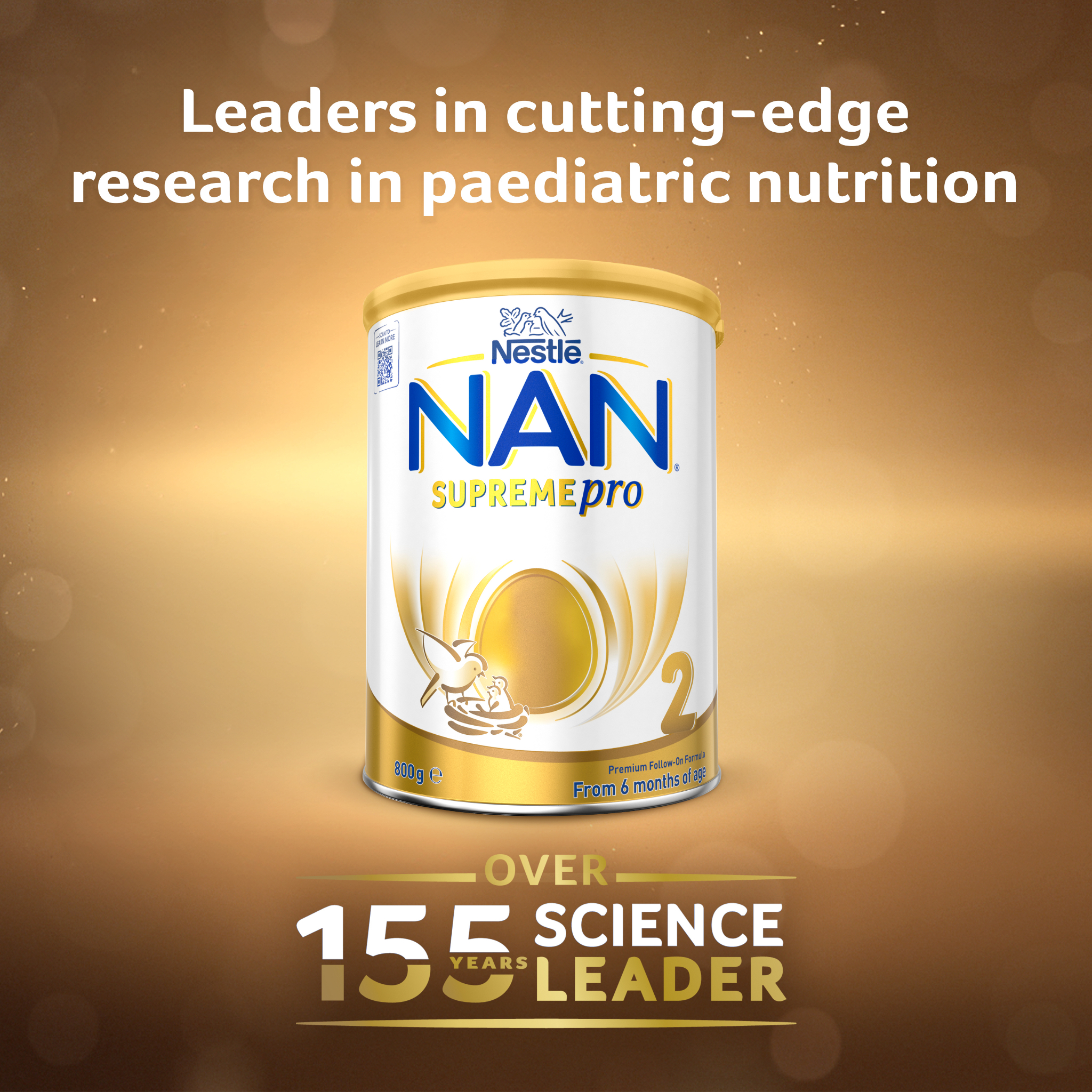 Nestle NAN SUPREMEpro Stage 2 - 800g - Image 3