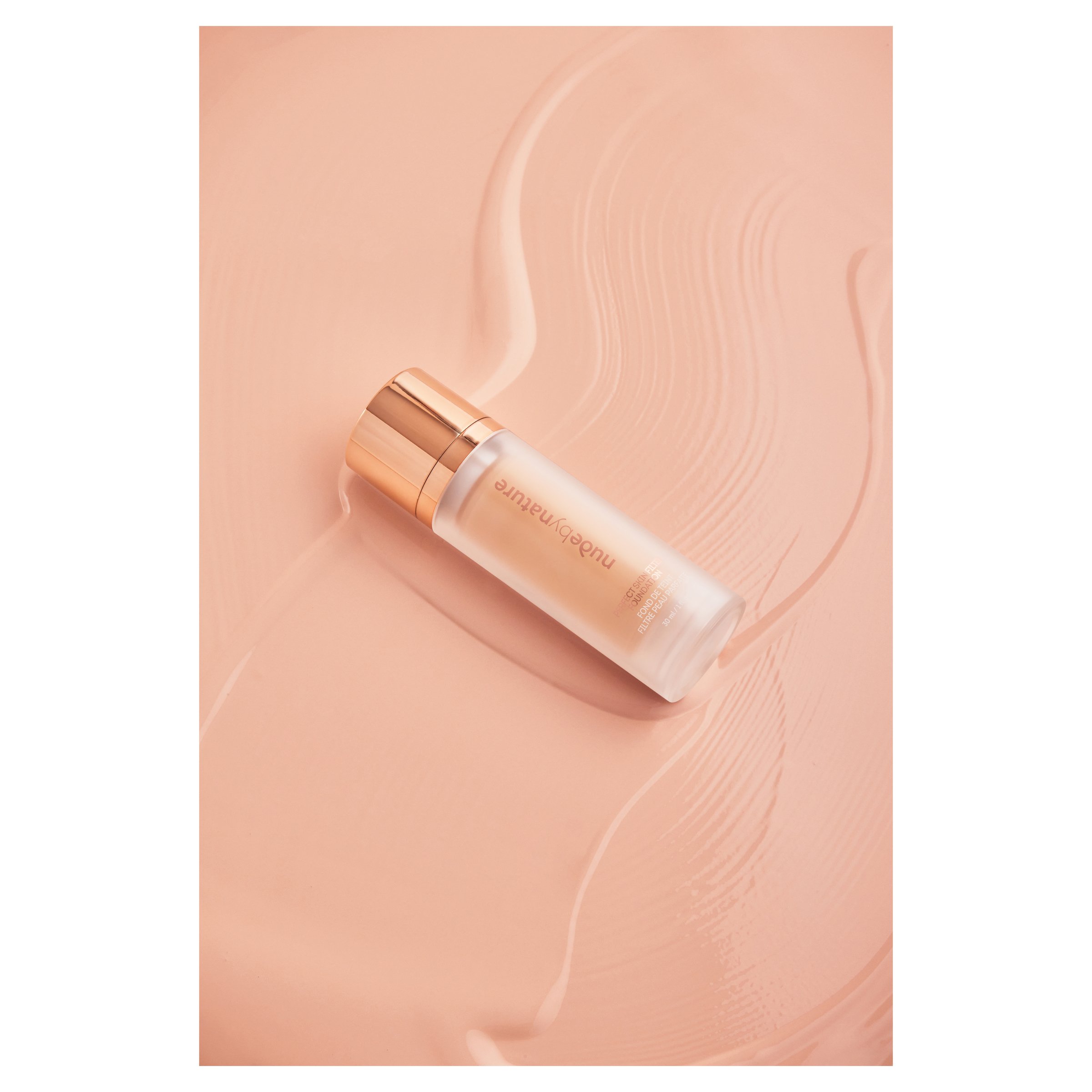 Nude By Nature Perfect Skin Filter Foundation W2 Ivory 30g - Image 2