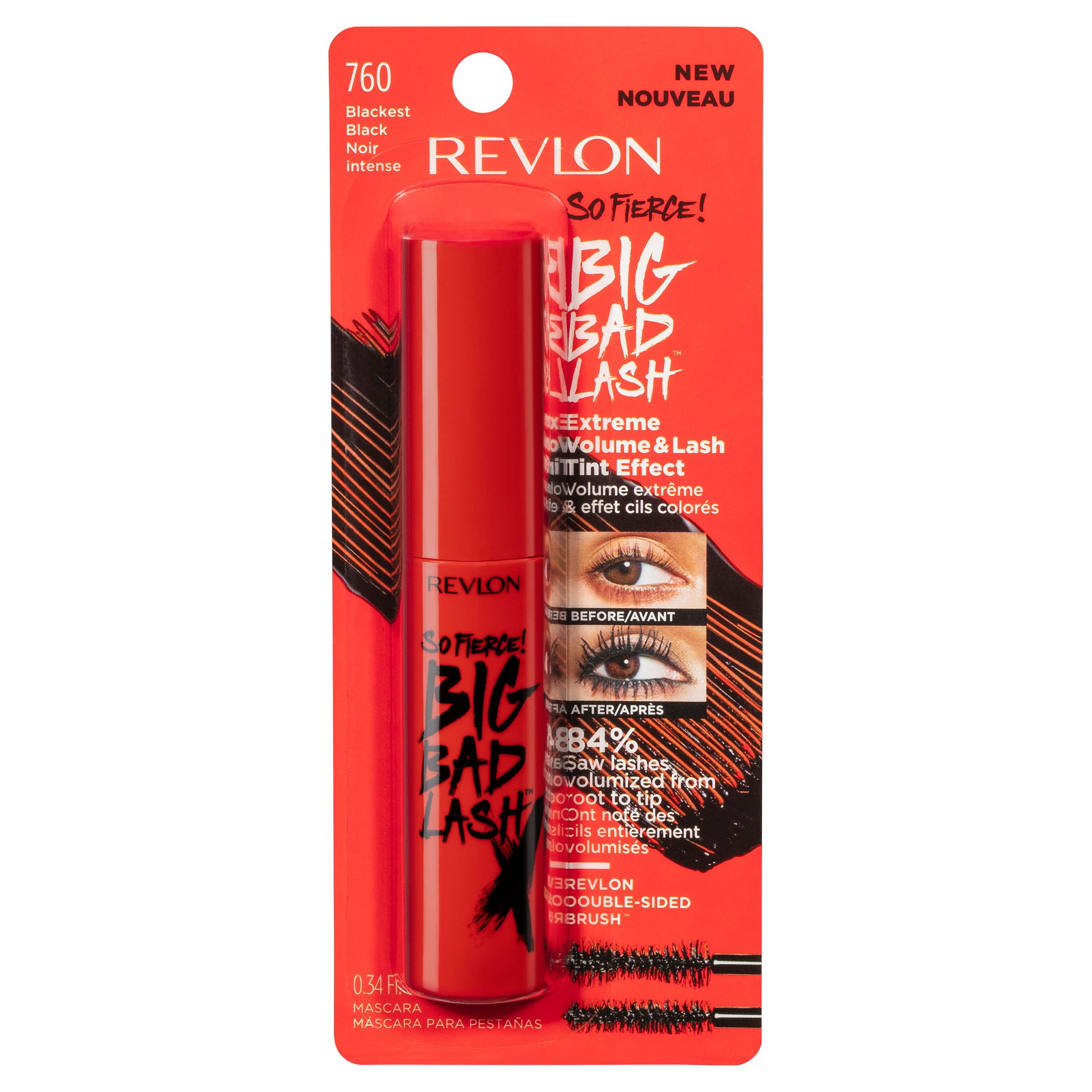 Revlon So Fierce Big Bad Lash Blackest Black 1 each - Image 2