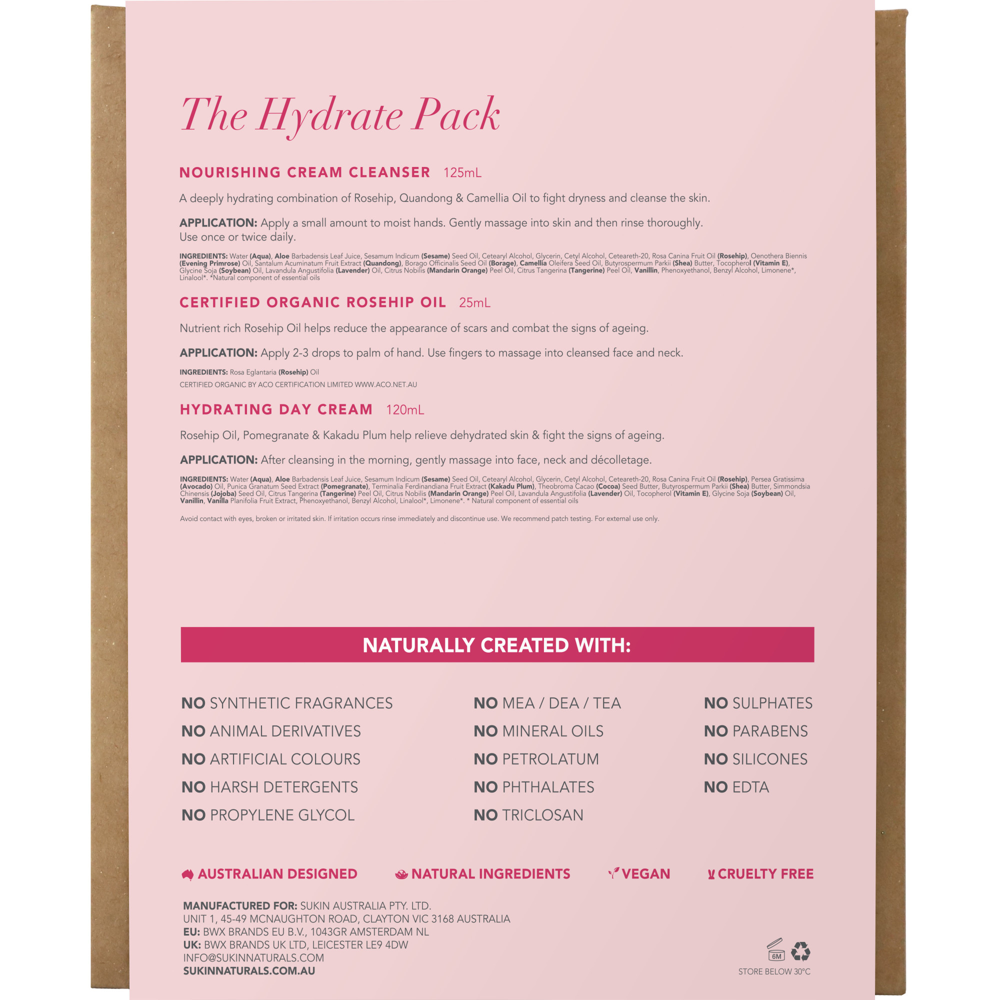 Sukin Hydrate Gift Pack 1 each - Image 2
