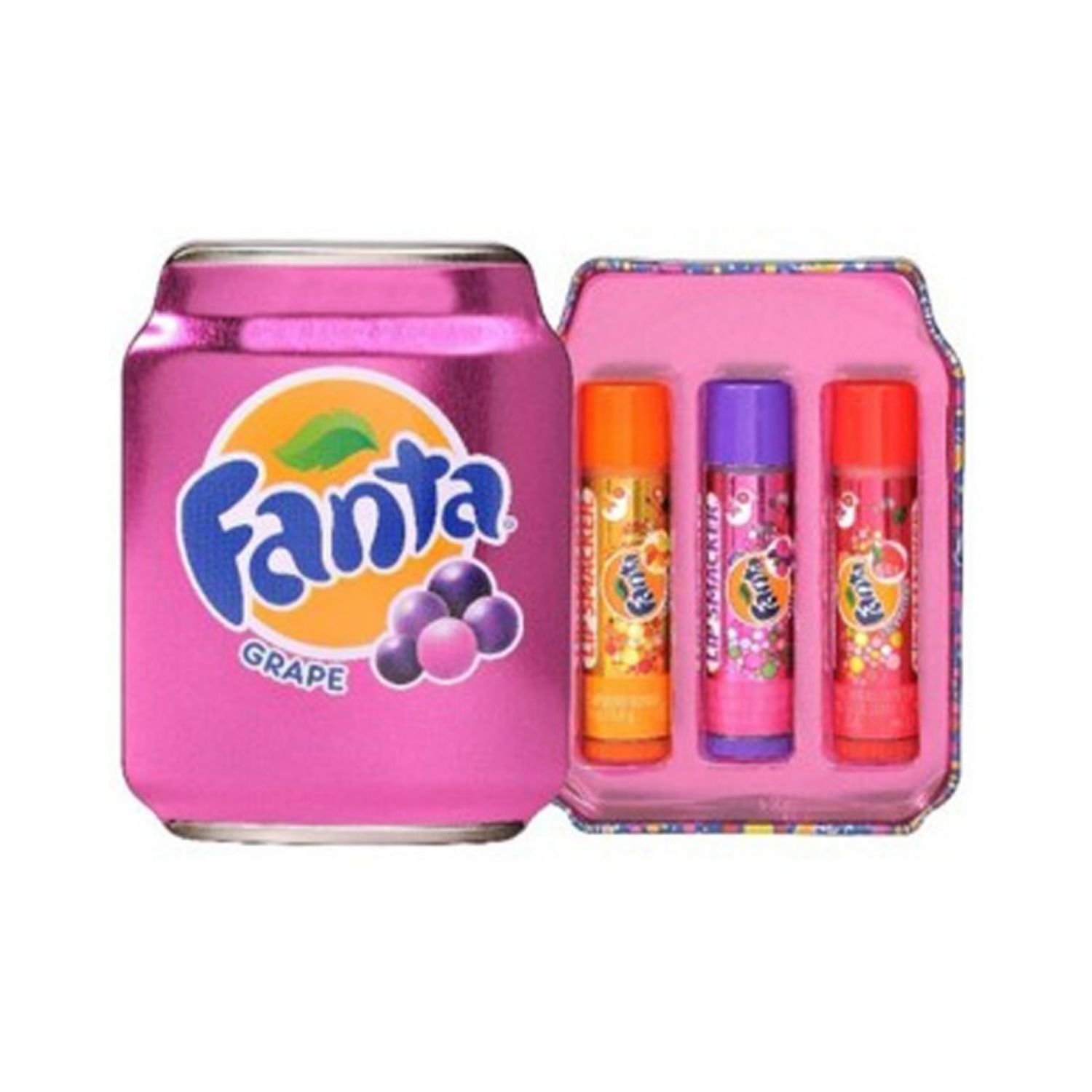 Lip Smacker Lip Balm Lip Tin Fanta 3 piece