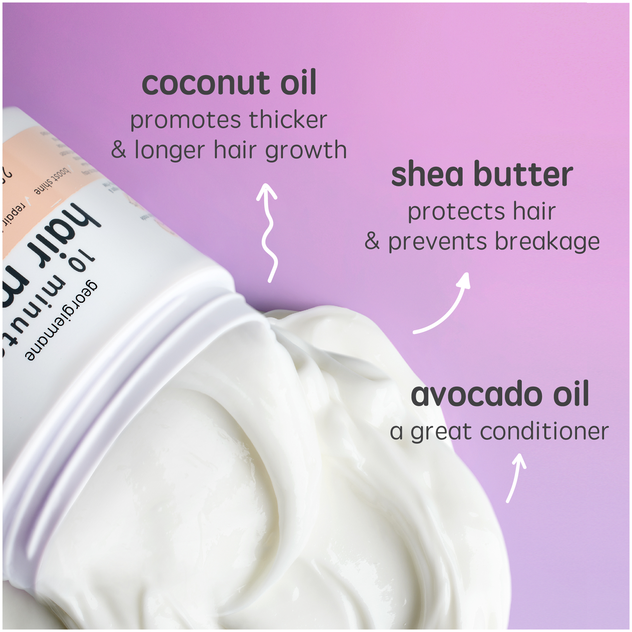 Georgiemane 10 Minute Hair Mask 220ml - Image 3