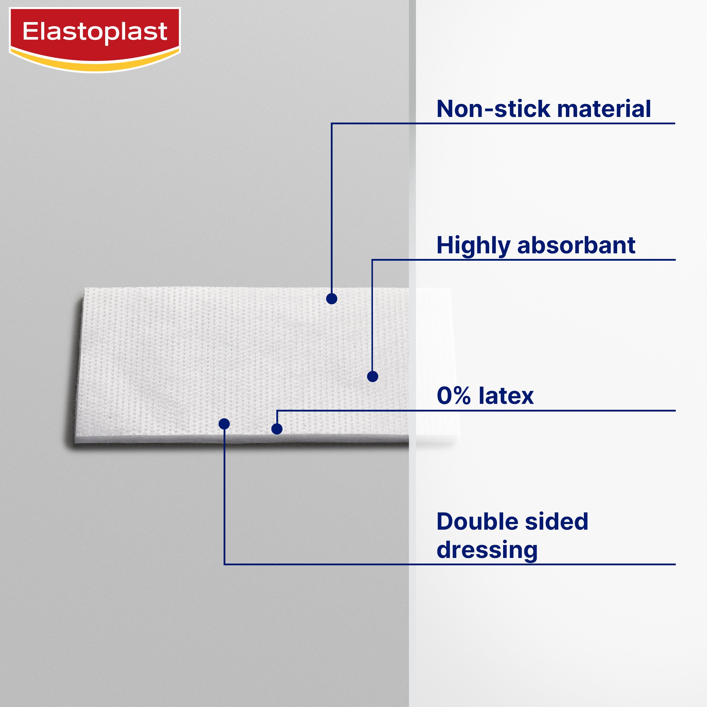 Elastoplast Non-Stick Dressings 5cm X 7.5cm White 5 pack - Image 10