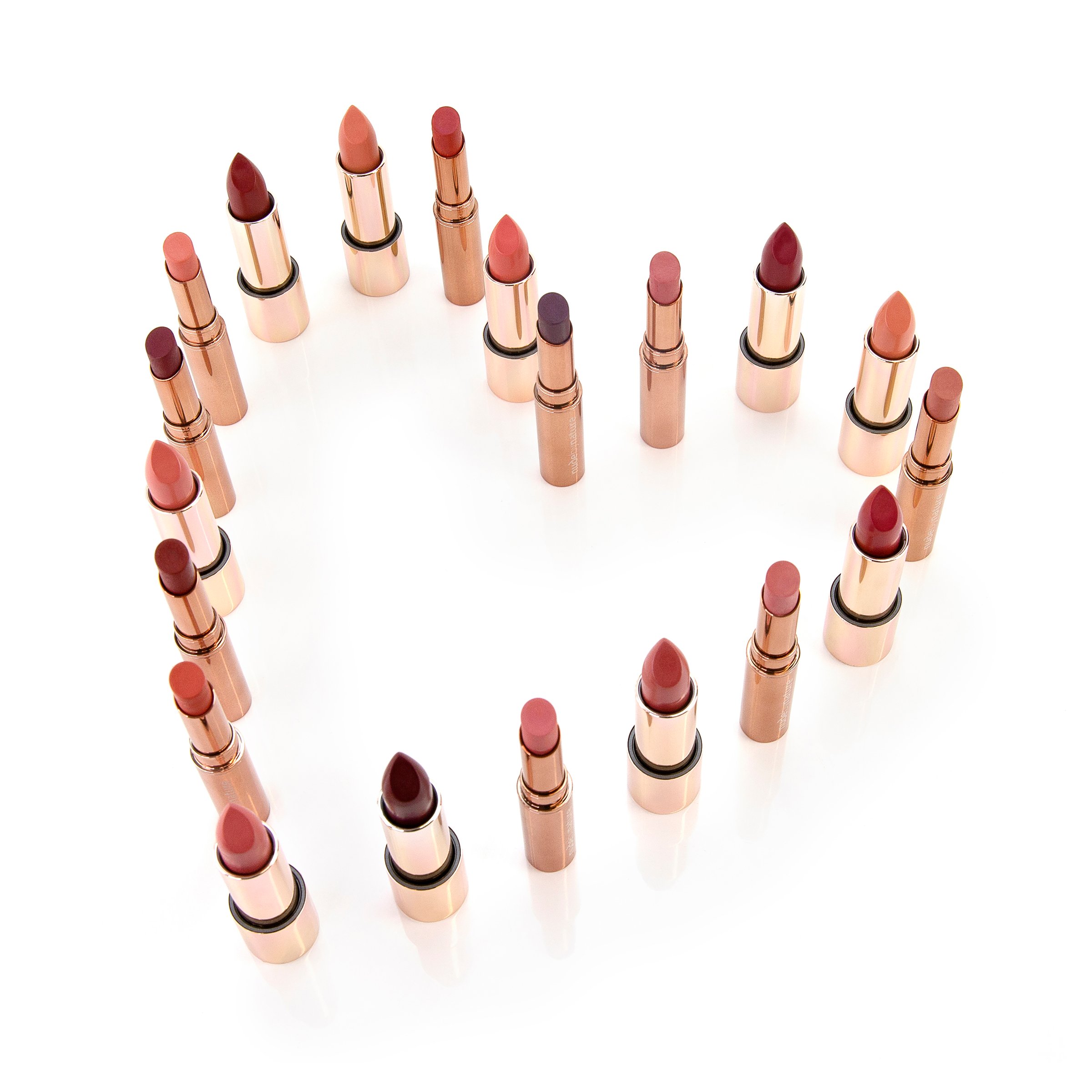 Nude by Nature Moisture Shine Lipstick 07 Deep Plum 1 each - Image 4