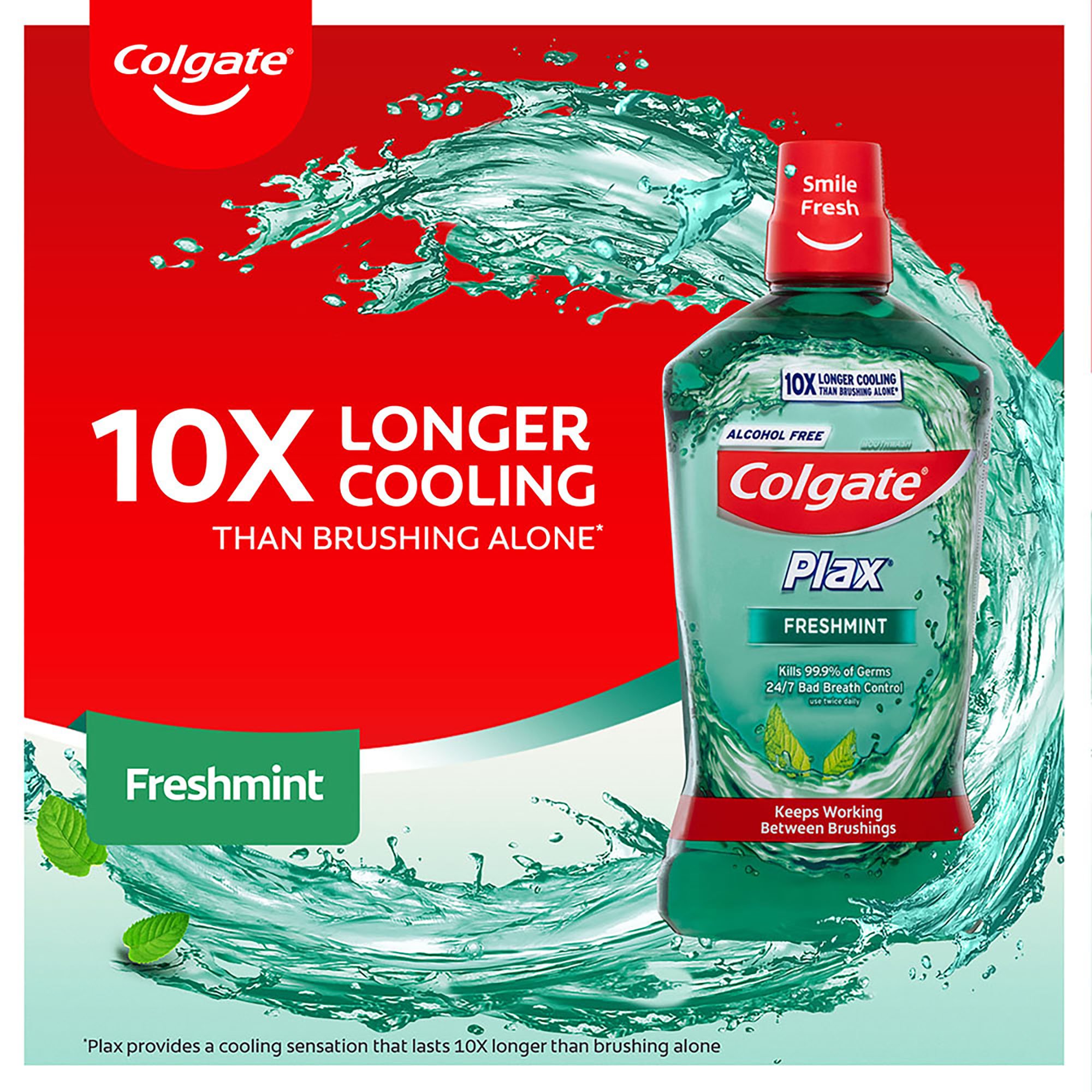 Colgate Plax Mouthwash Freshmint 250ml - Image 7