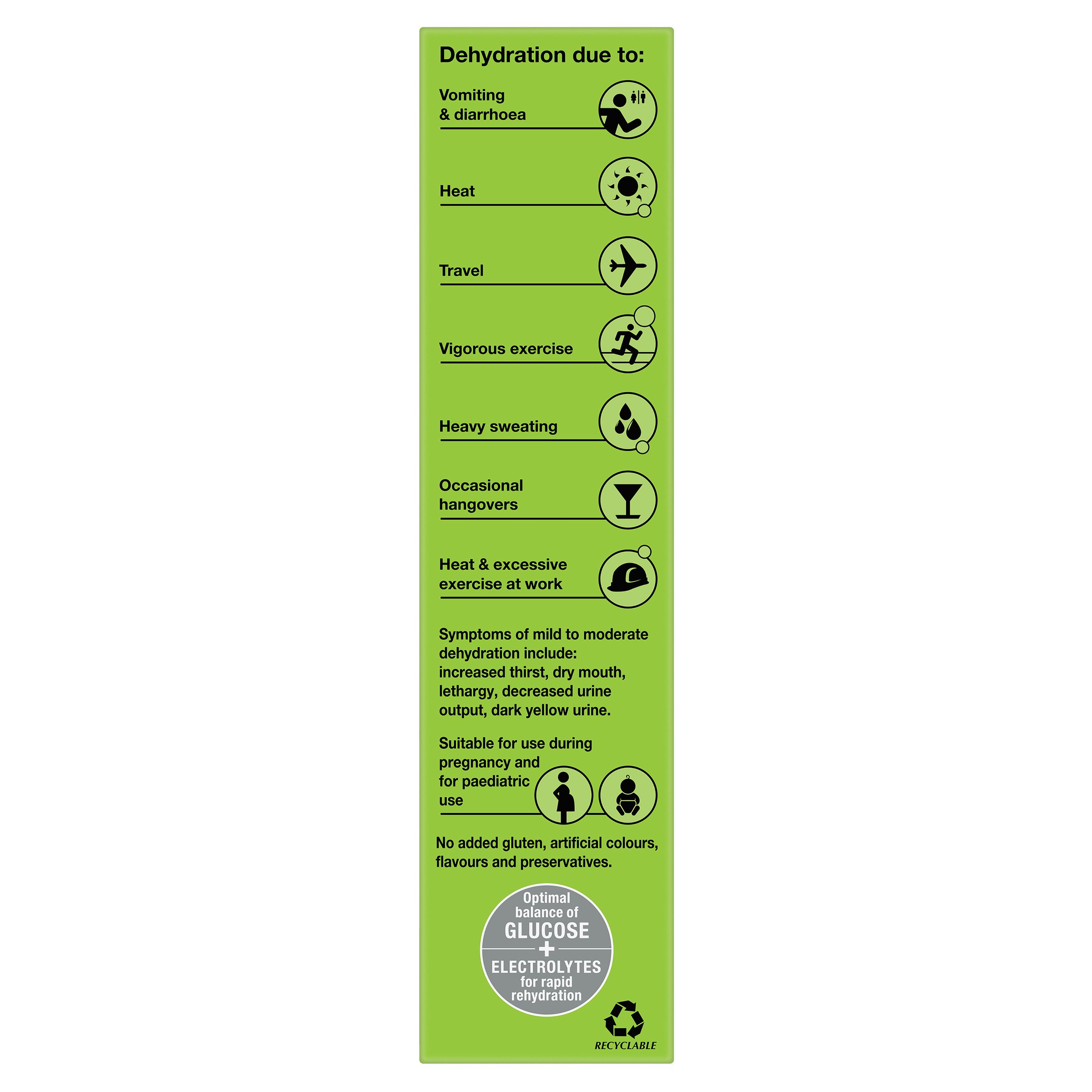 Hydralyte Effervescent Lemon Lime 20 tablets - Image 4