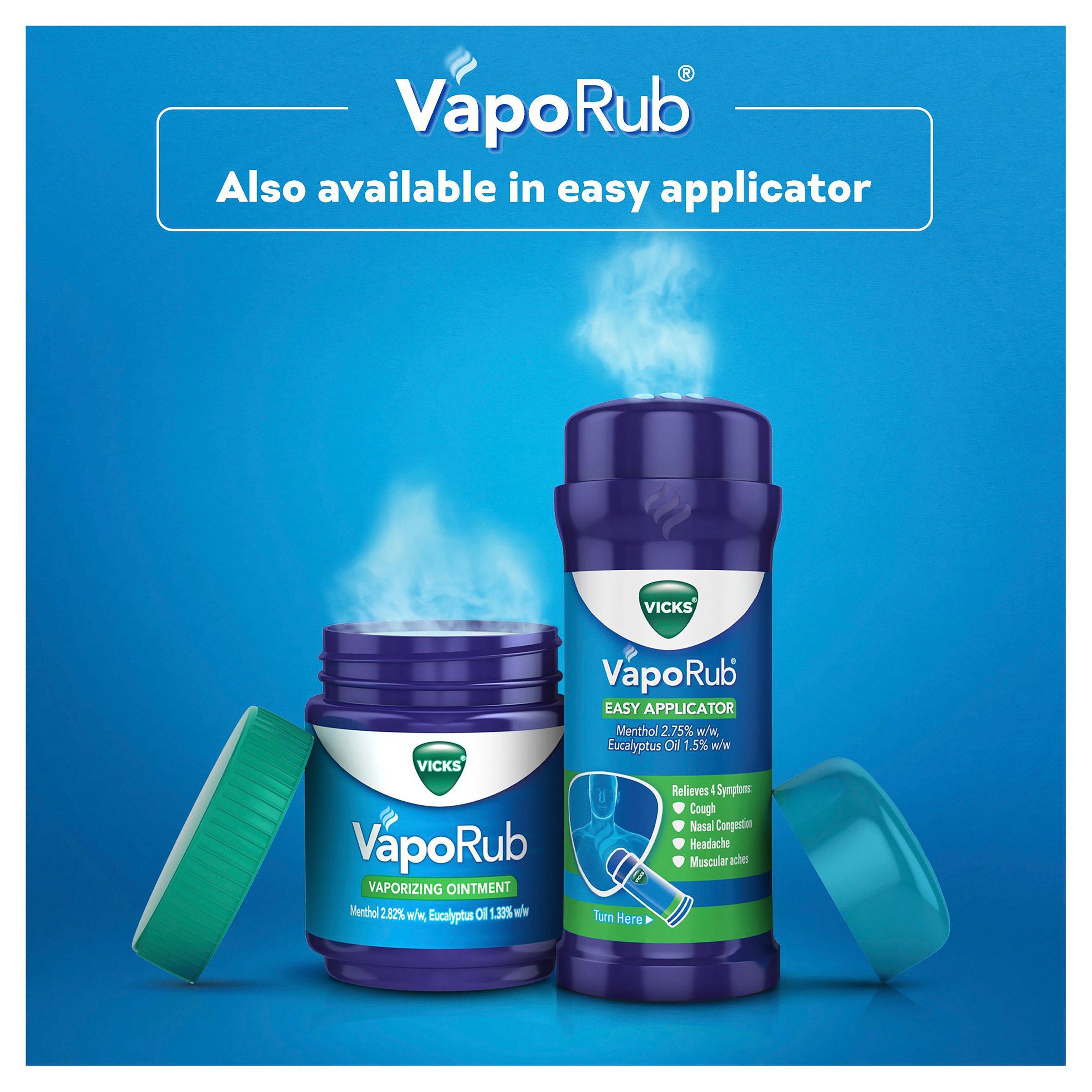 Vicks VapoRub Vaporizing Ointment 50g - Image 4