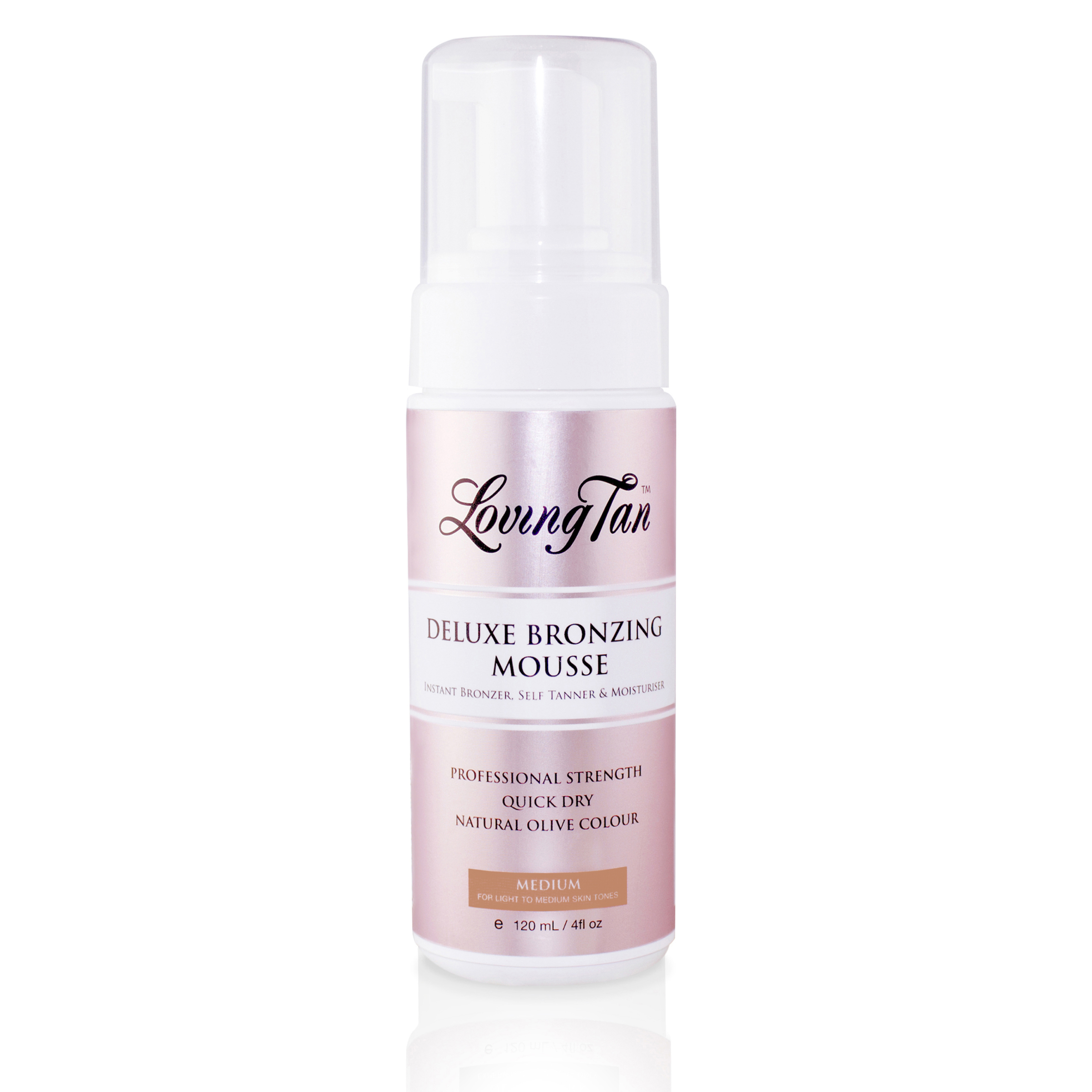 Loving Tan Deluxe Bronzing Mousse Medium 120ml - Image 1