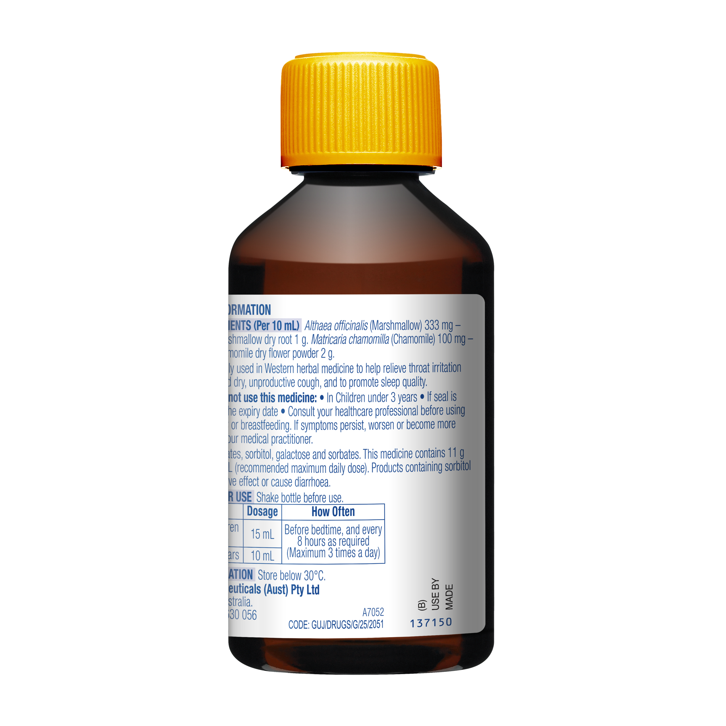 Duro-Tuss Relief Dry Night Liquid 200ml - Image 4