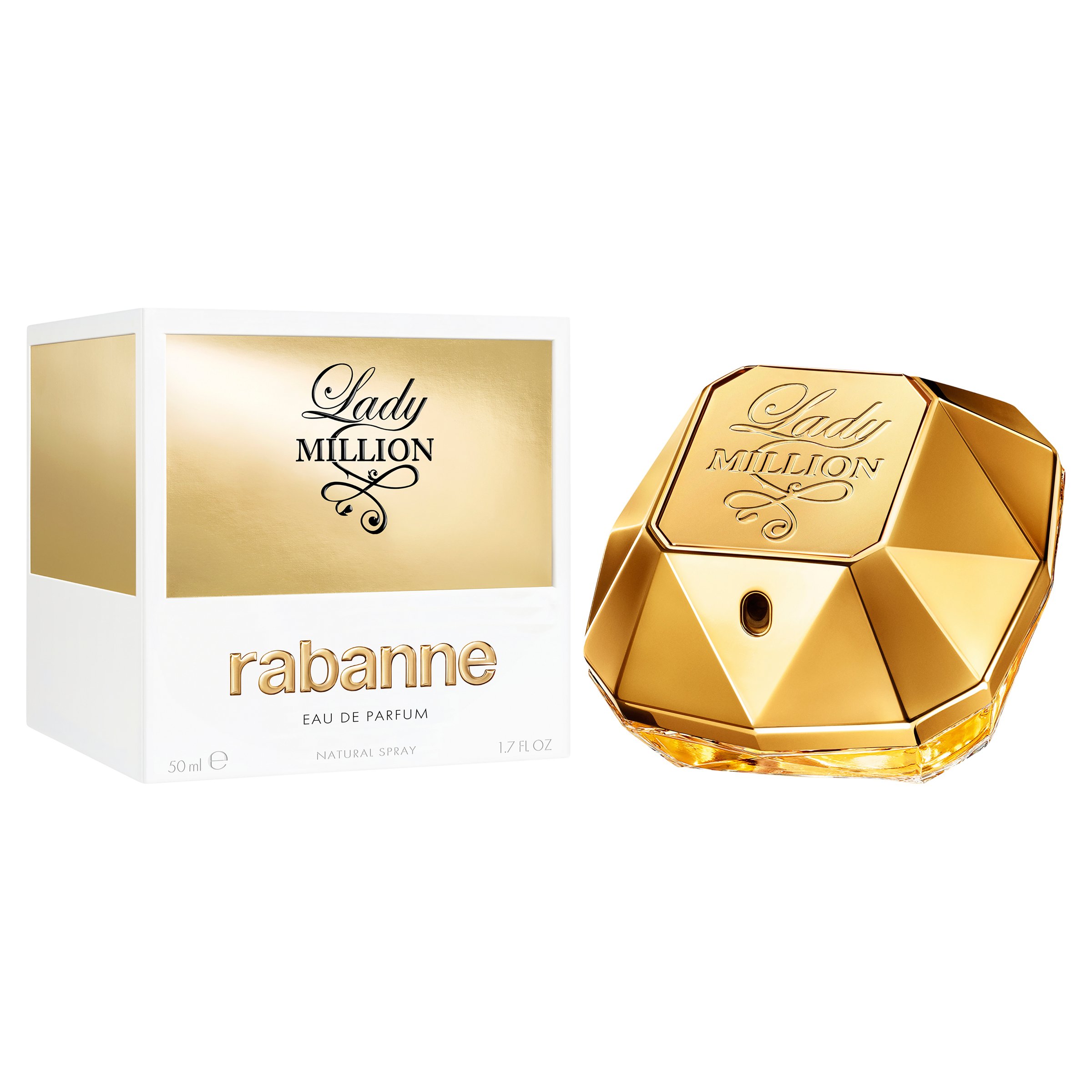 Rabanne Lady Million EDP Spray 50ml - Image 1