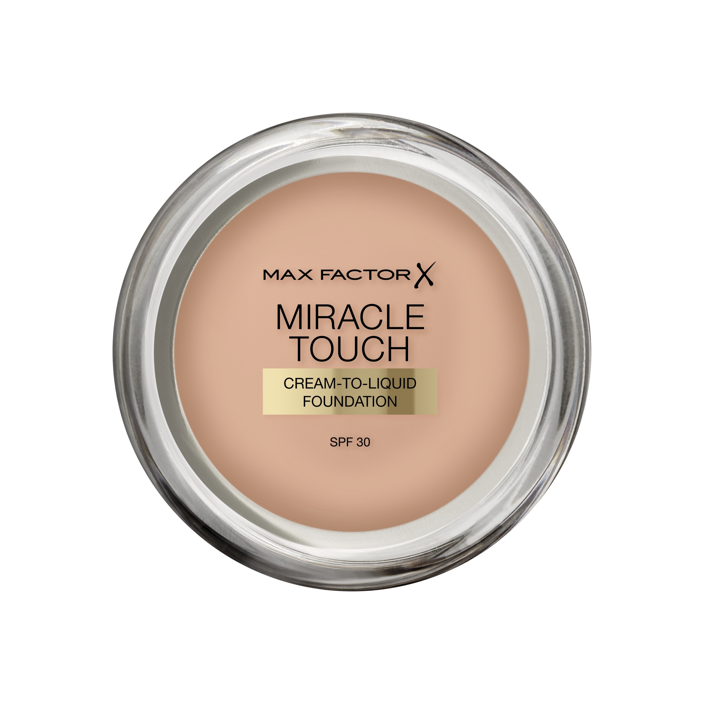 Max Factor Miracle Touch Foundation 45 Warm Almond 12ml - Image 4