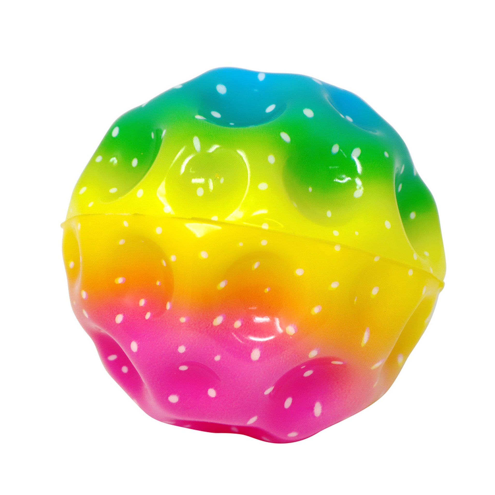 Pink Poppy High Bouncing Rainbow Ball 1 each - Image 2