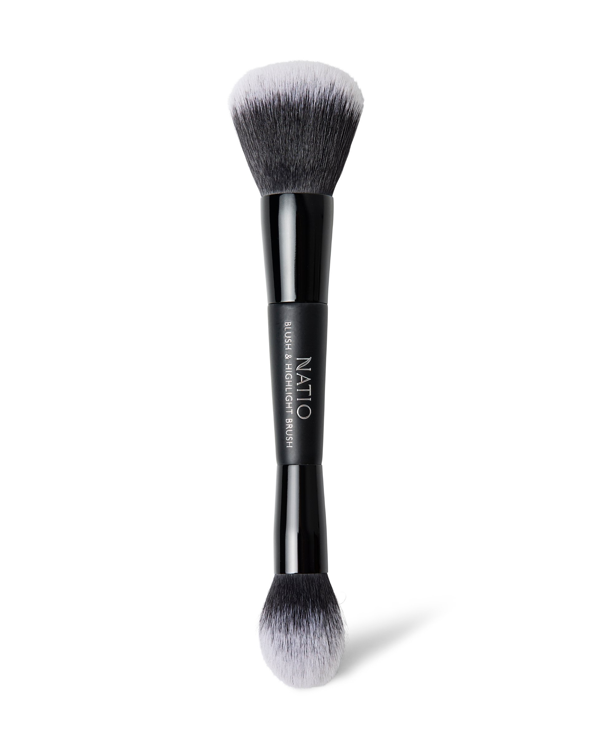 Natio Double Ended Blush & Highlight Brush 1 each - Image 1