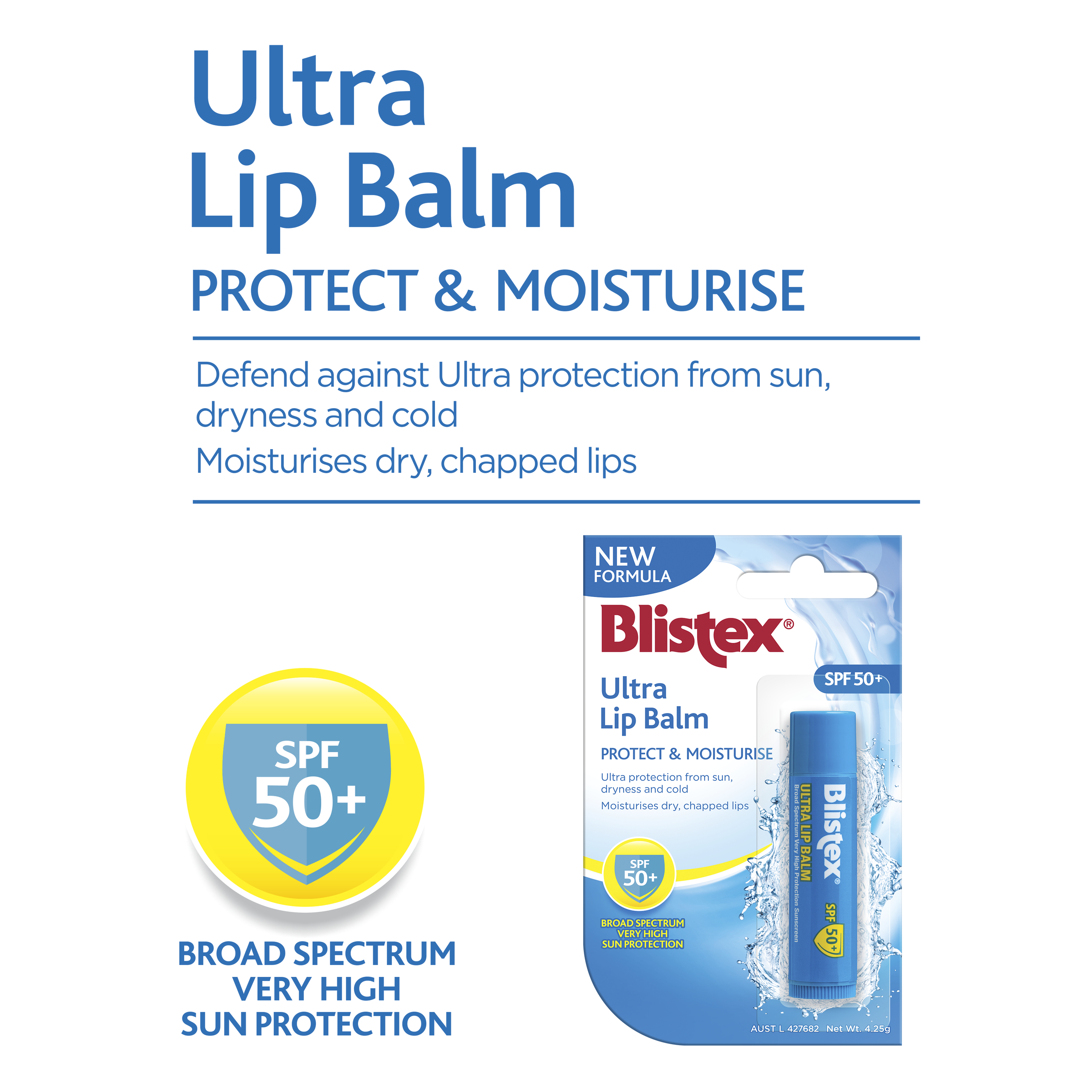 Blistex Ultra Lip Balm SPF50+ 4.25g - Image 3
