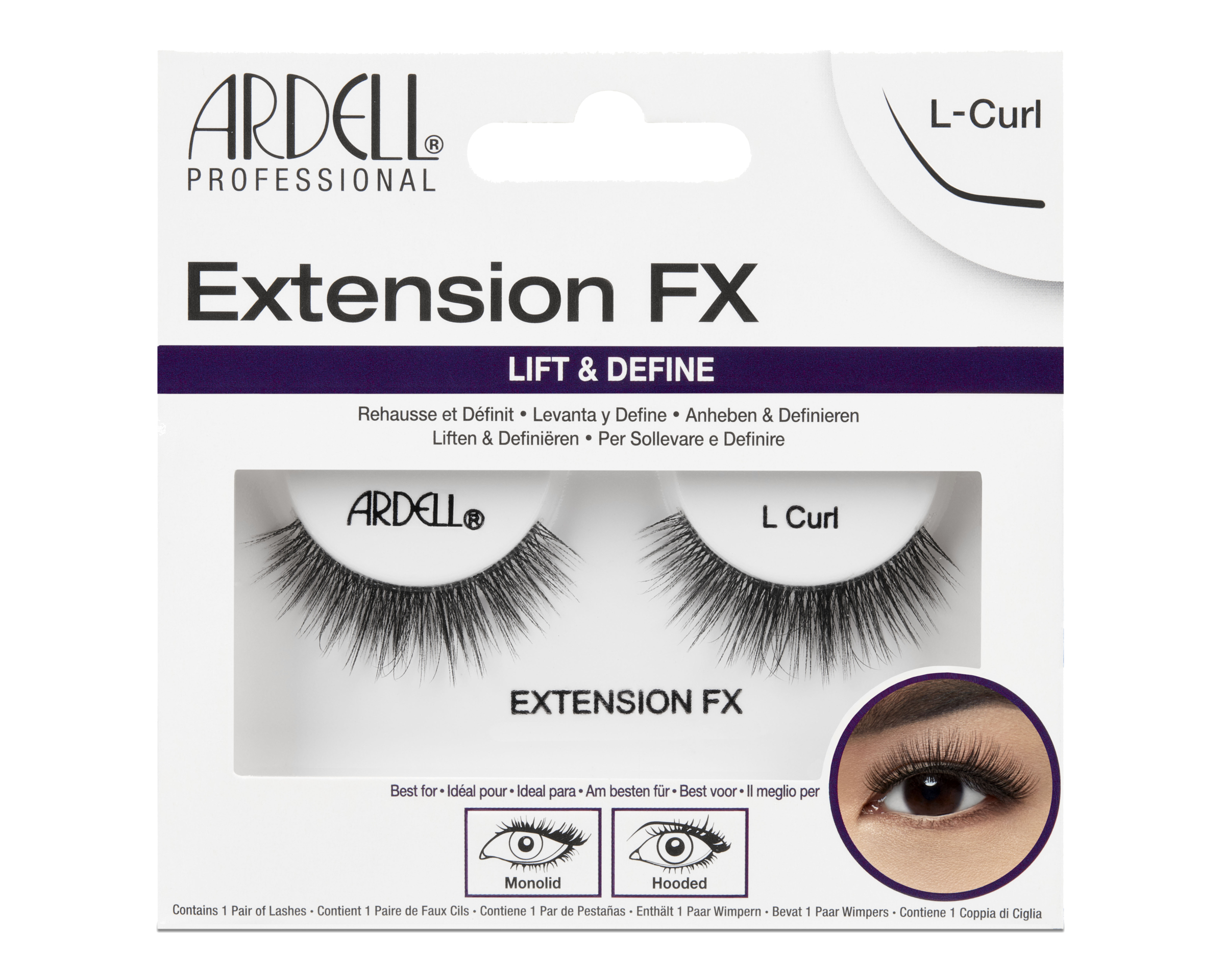Ardell Extension FX L Curl 1 pair