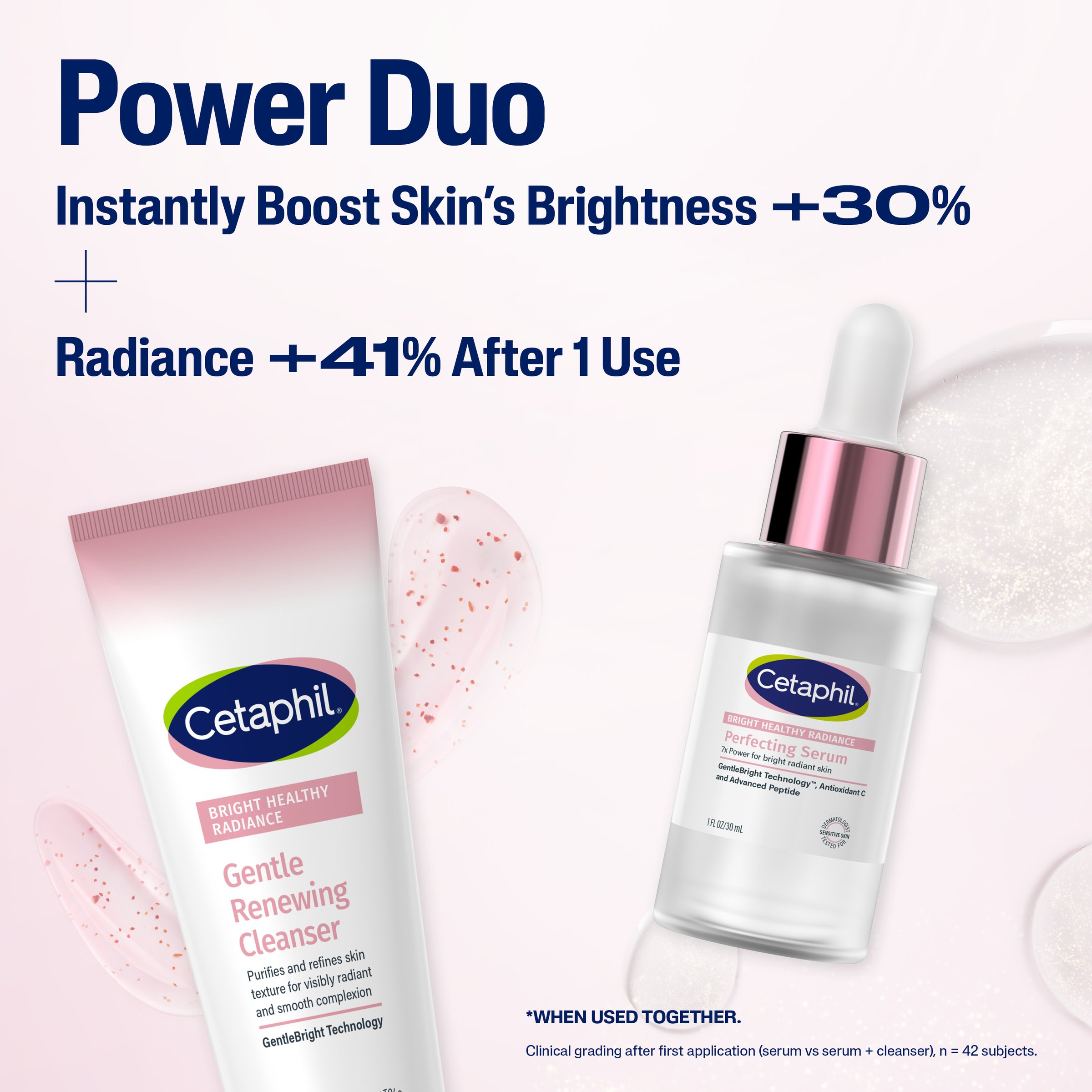 Cetaphil Bright Healthy Radiance Gentle Renewing Cleanser 100g - Image 5