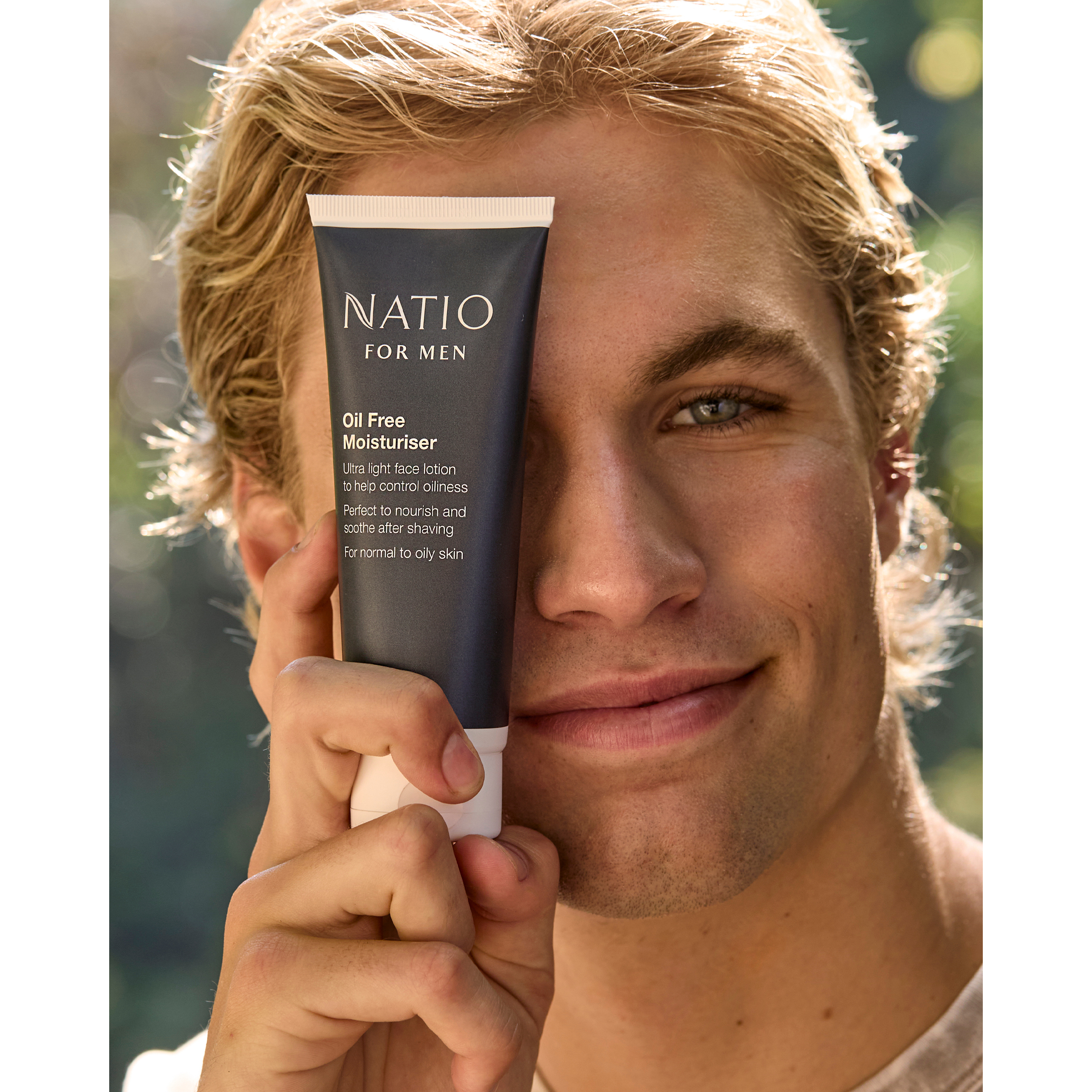 Natio Men Oil Free Moisturiser 100g - Image 4