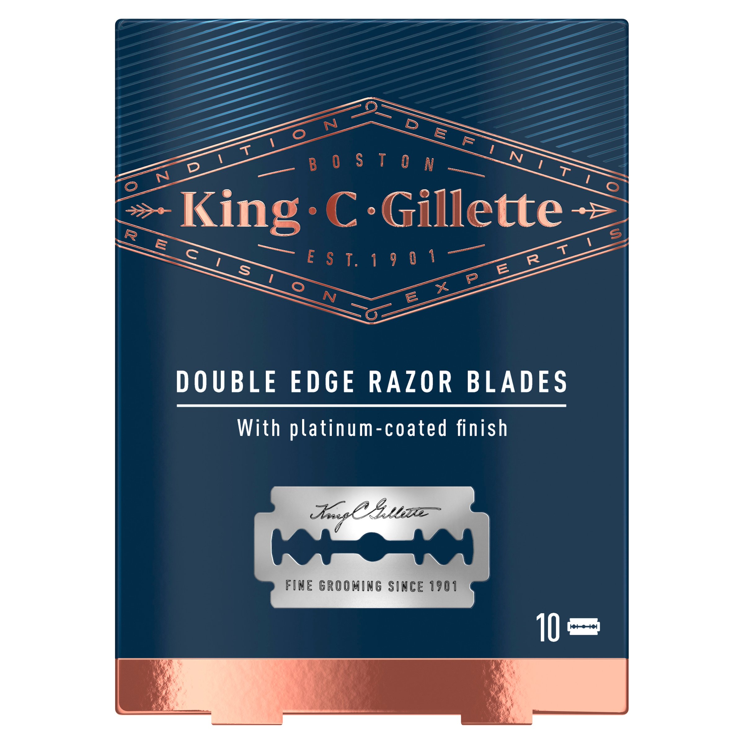 Gillette King C Gillette Double Edge Blades 10 pack - Image 6