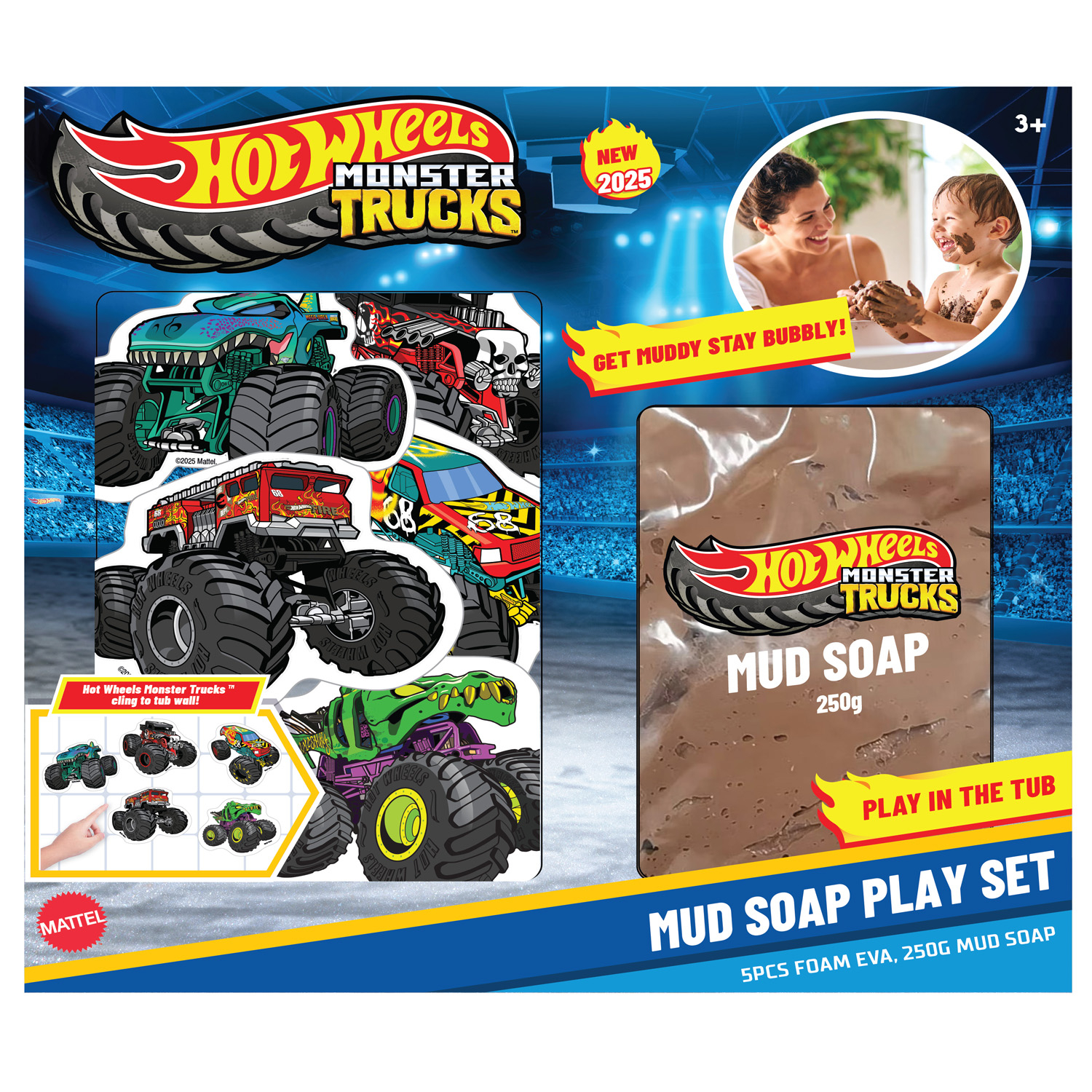 Hot Wheels Mud Soap Play Set 1 each