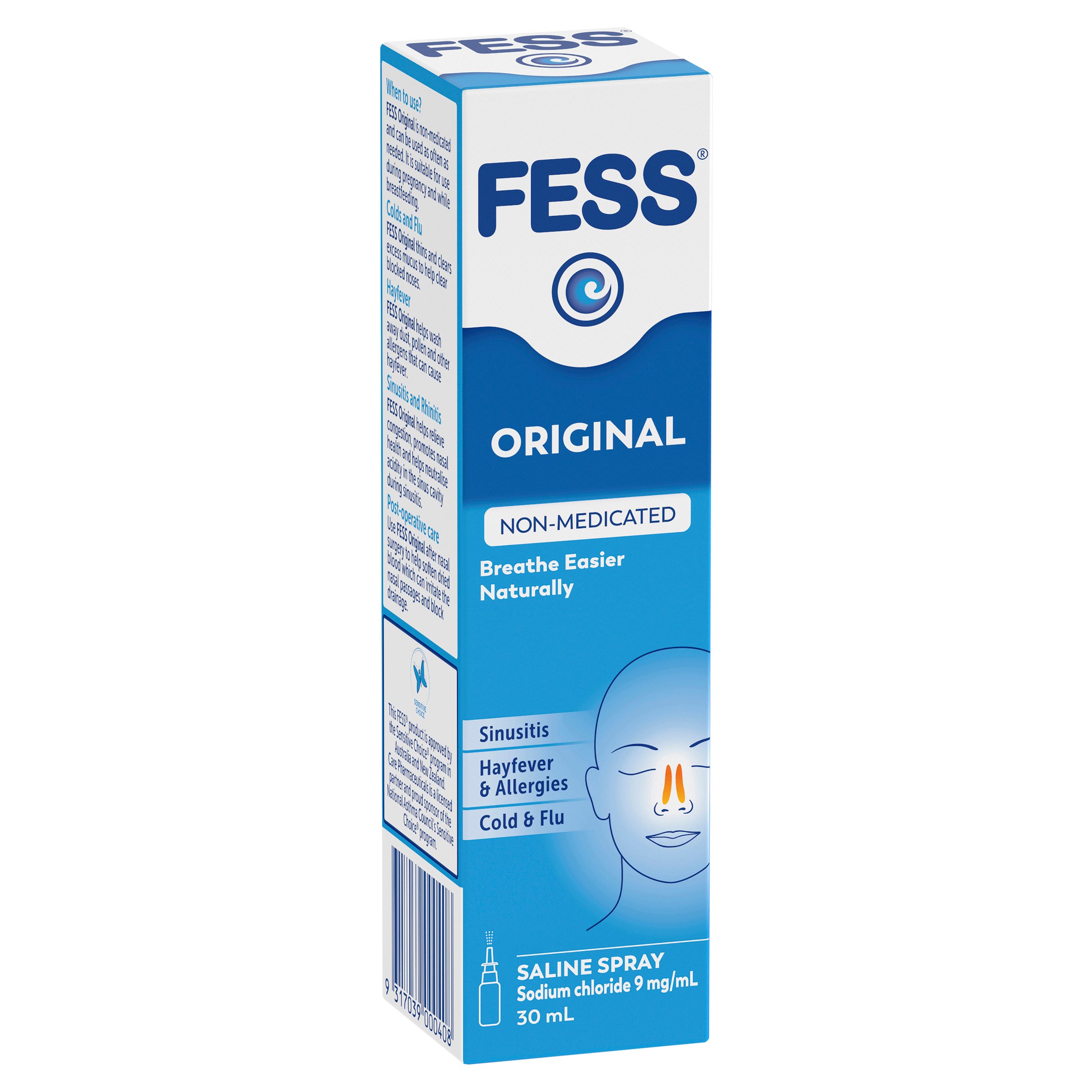 Fess Saline Nasal Spray 30ml - Image 14