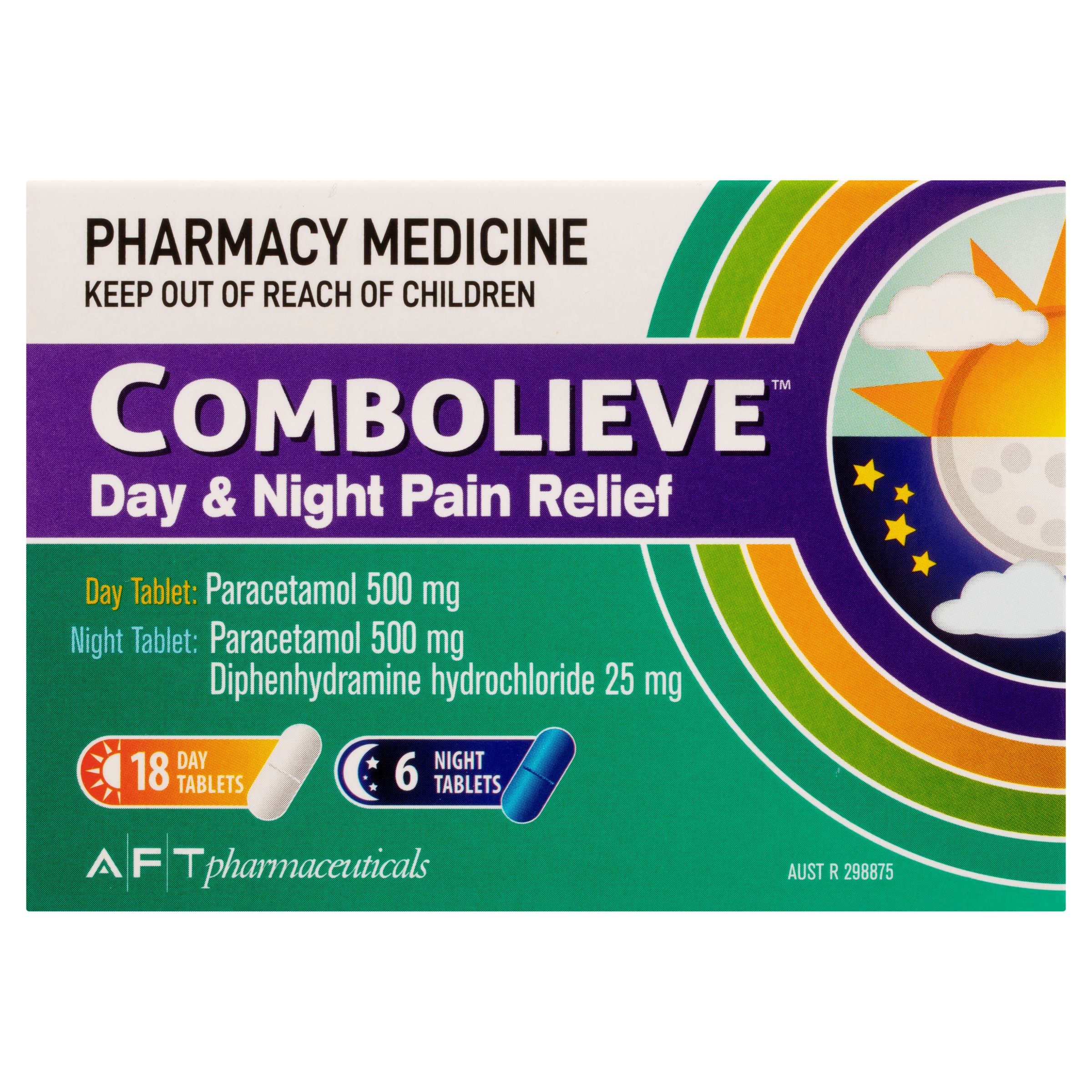 Combolieve Day/Night 24 tablets - Image 1