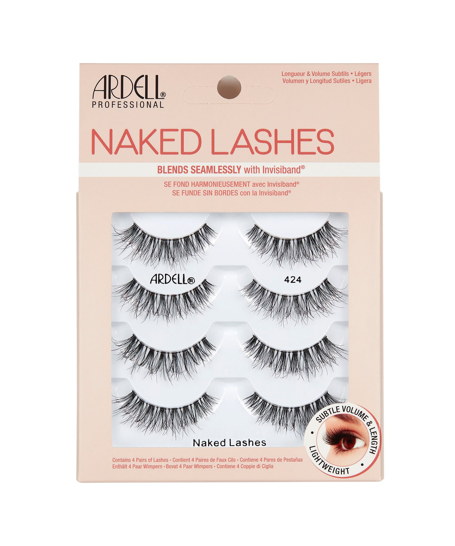 Ardell Naked 424 - 4 pairs - Image 1