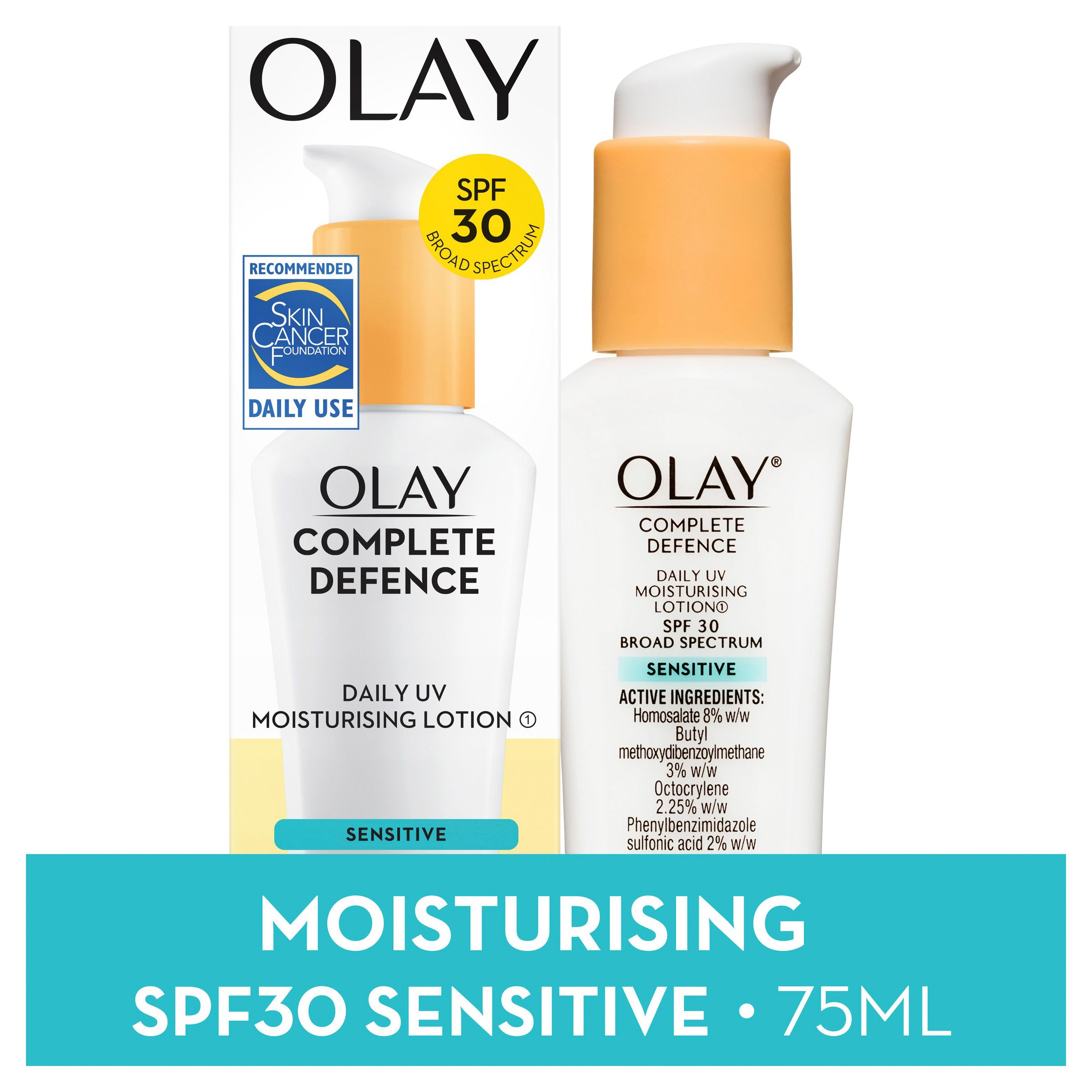 Olay Complete Defense Moisturising Lotion Sensitive SPF 30 - 75ml - Image 5