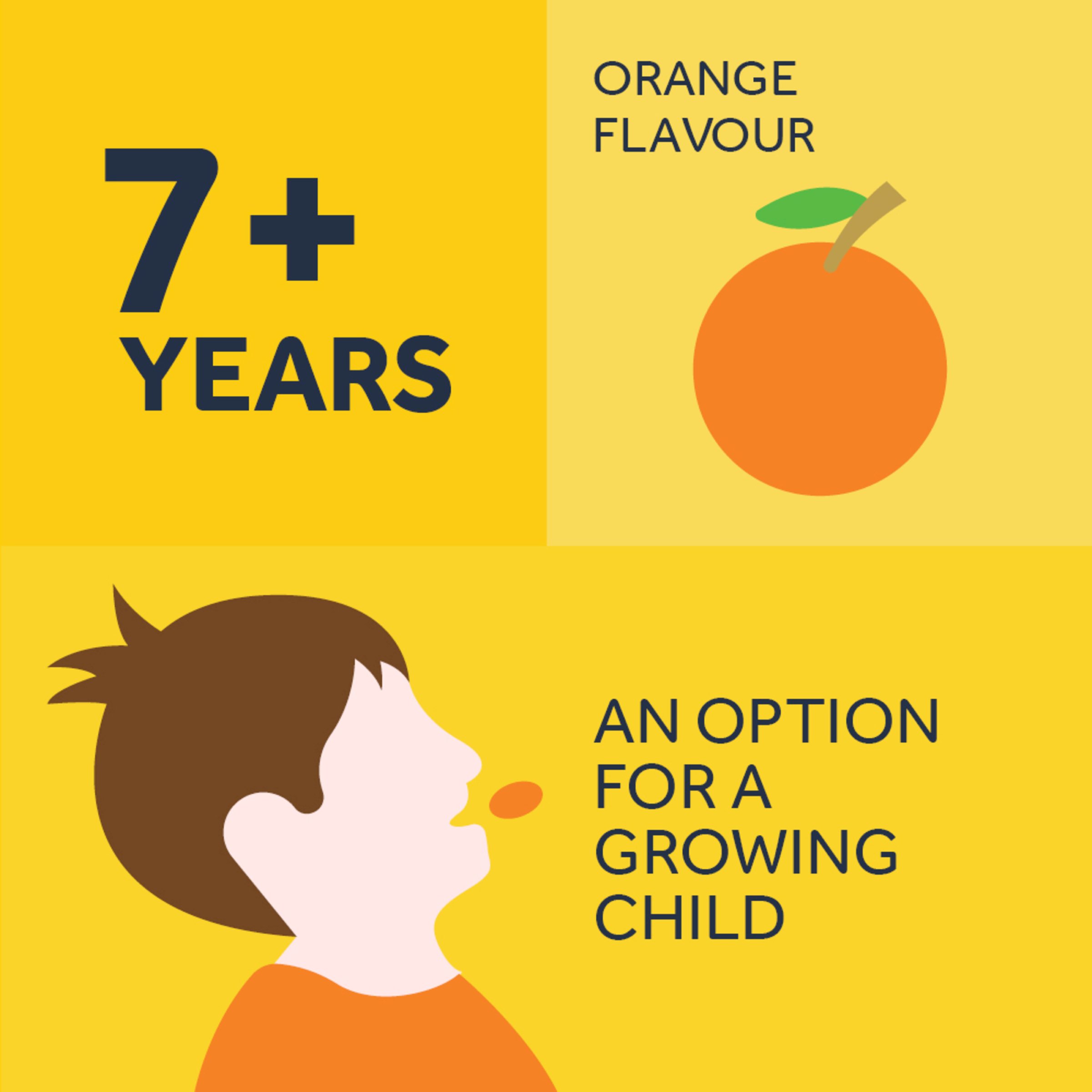 Nurofen For Children 7+ Years Orange 100mg 24 chewable capsules - Image 5