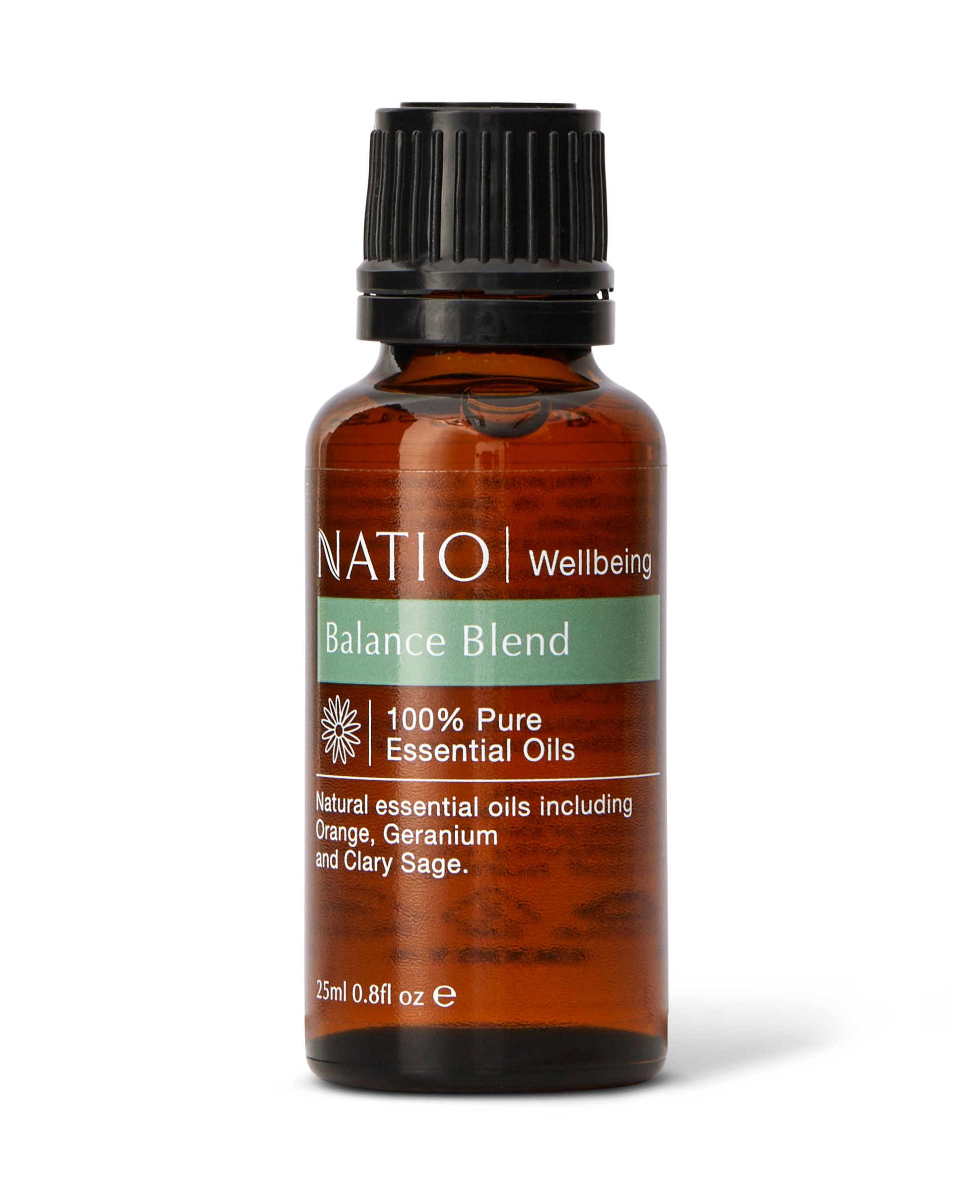 Natio Wellbeing Pure Essential Oil Blend - Balance 25ml - Image 1