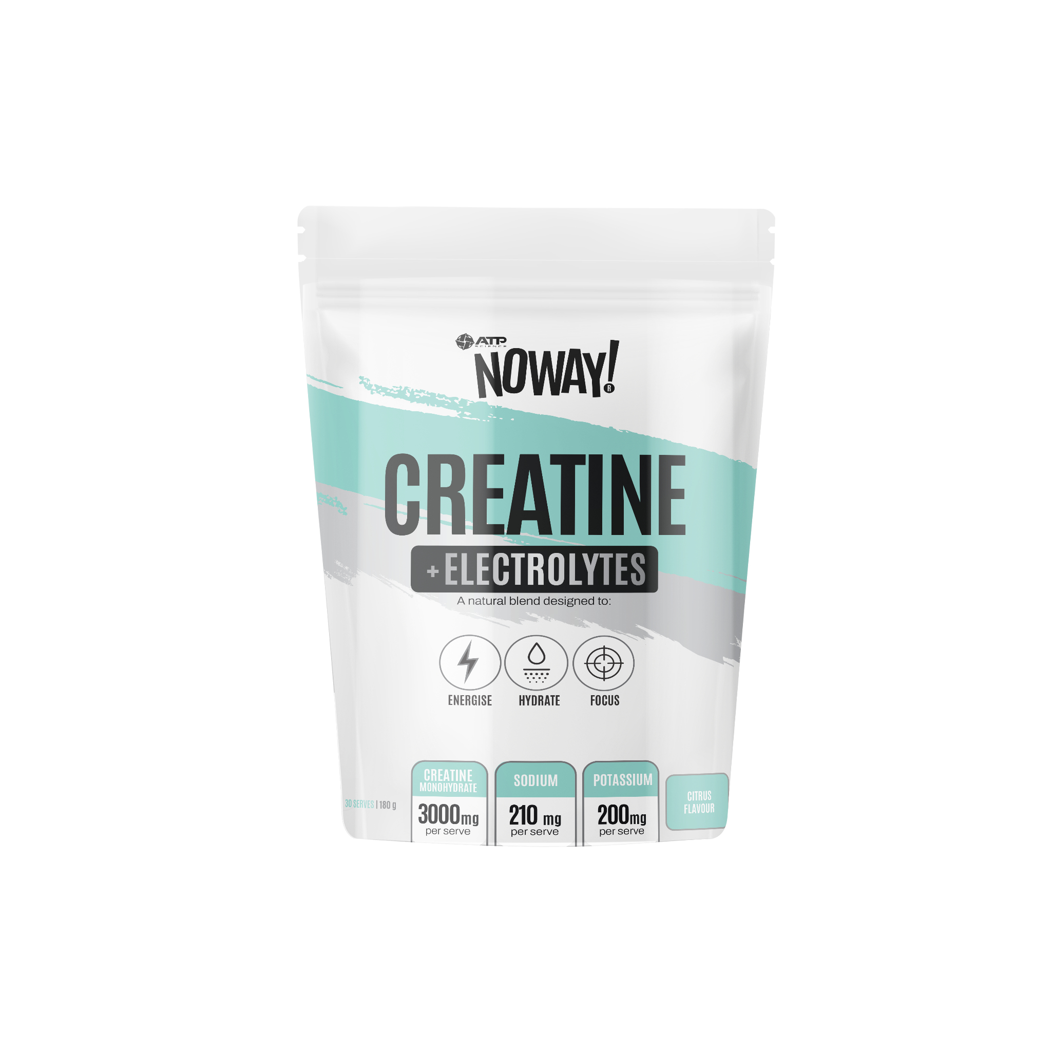 Noway Creatine & Electrolytes Citrus 180g