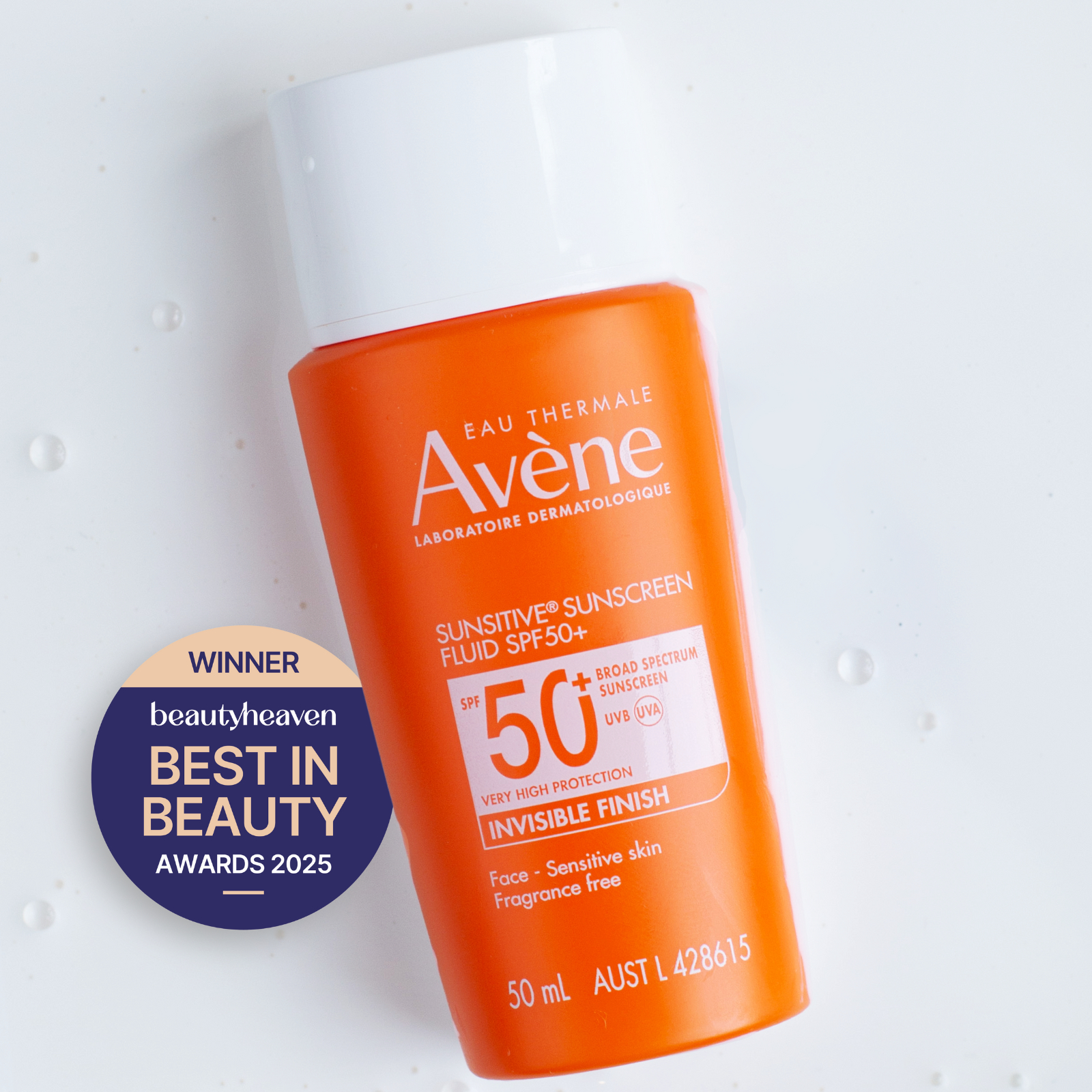 Avene Sunsitive Sunscreen Fluid SPF 50+ 50ml - Image 5