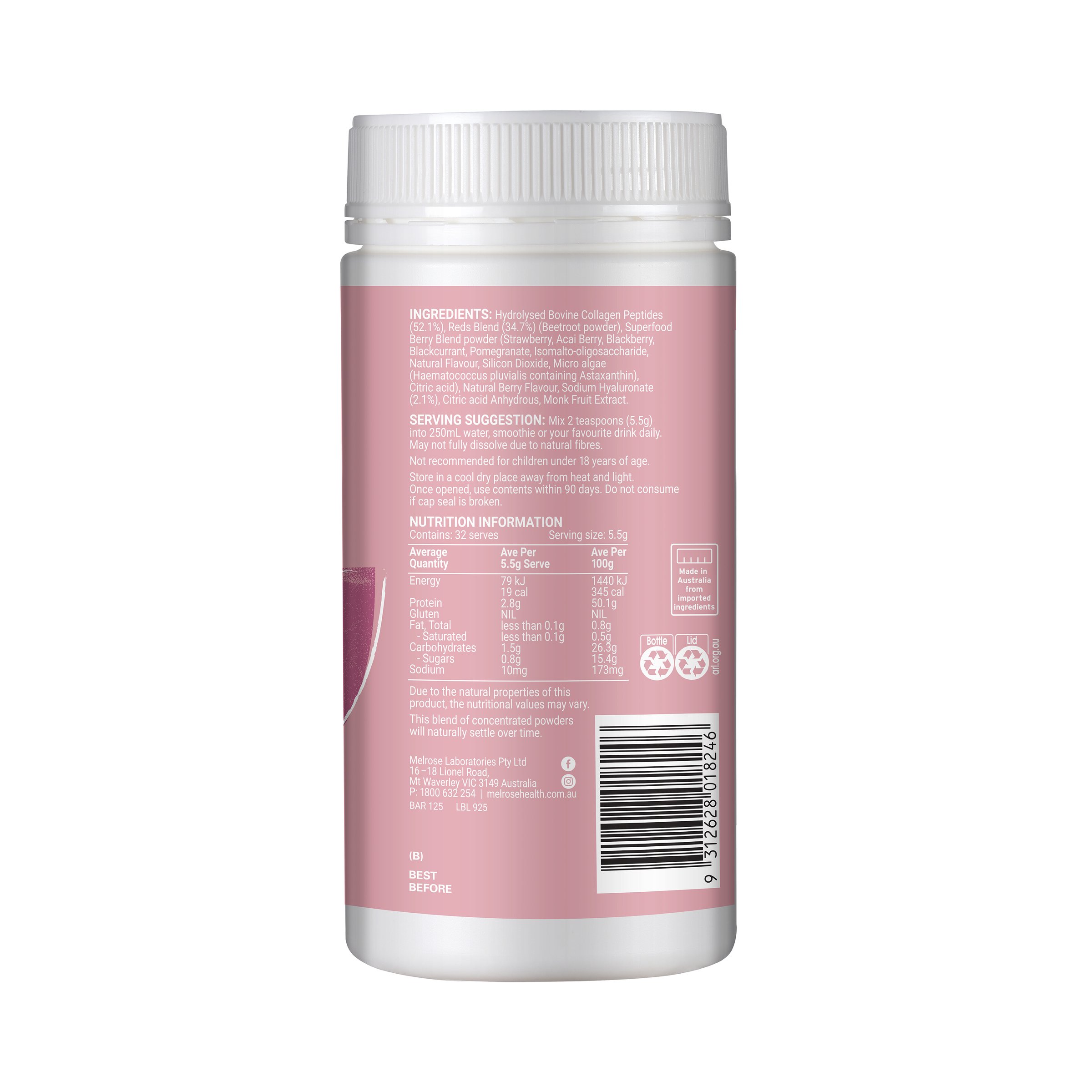 Melrose Collagen Daily Glow 180g - Image 2