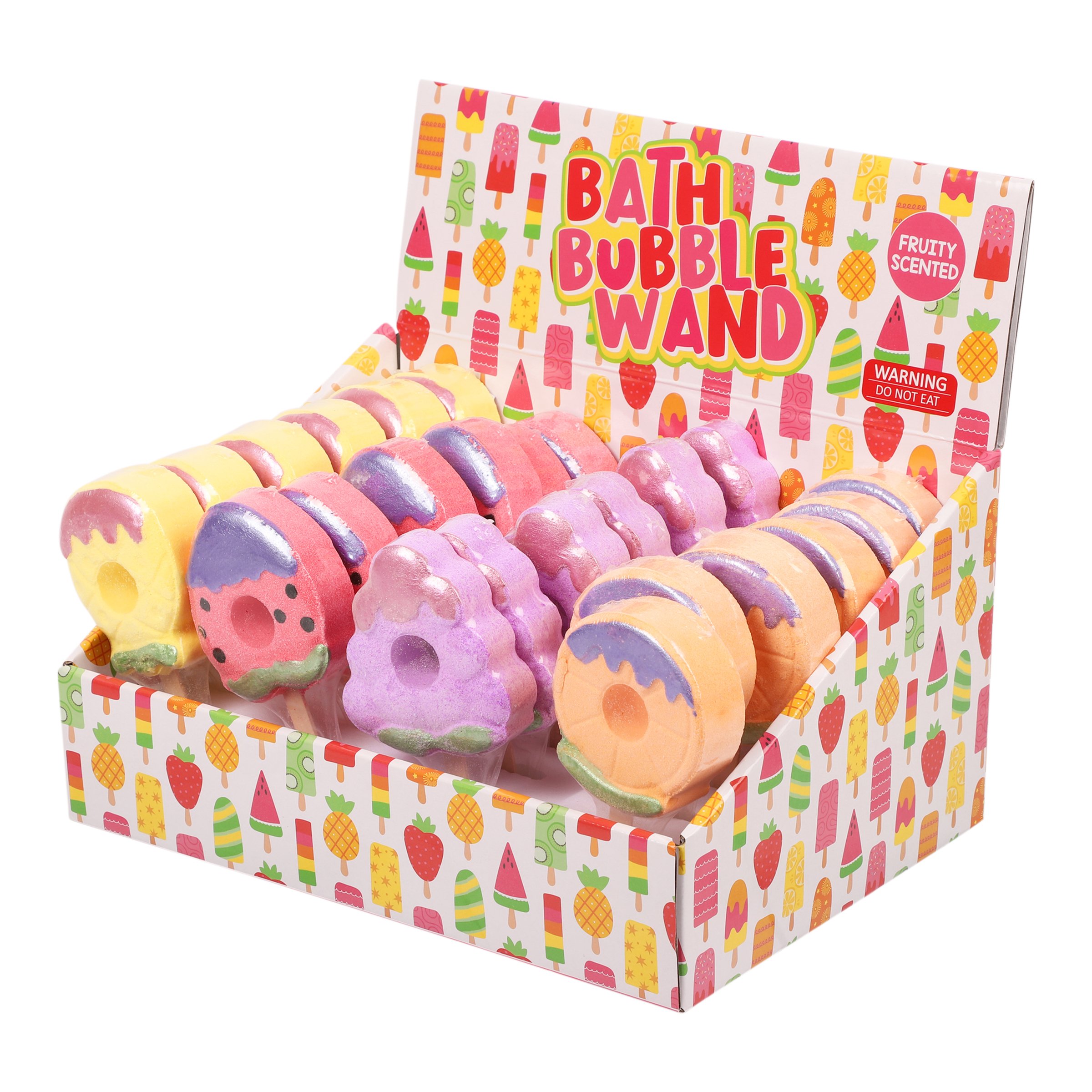 GFA Fruity Bath Bubble Wand Assorted 100g - Image 1