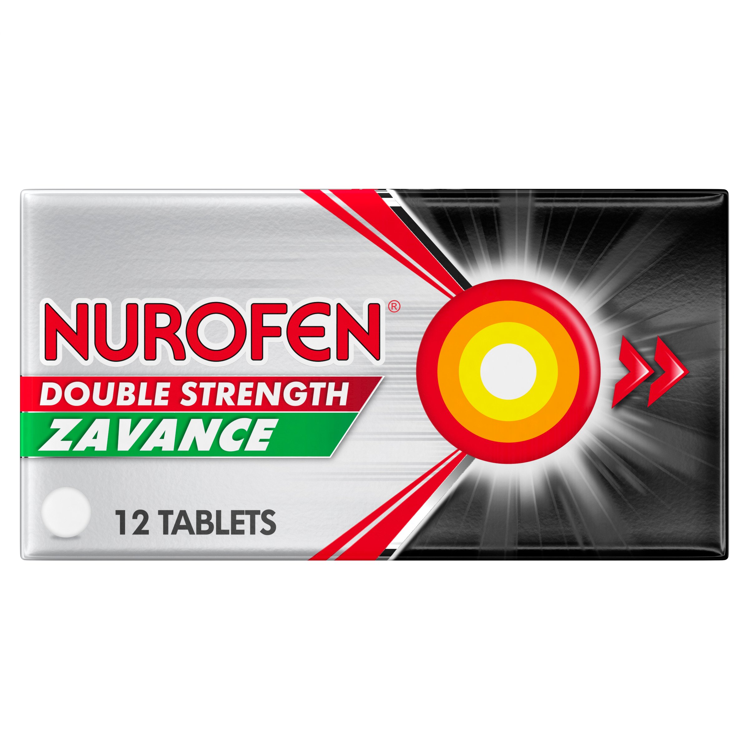 Nurofen Double Strength Zavance 512mg - 12 tablets - Image 1