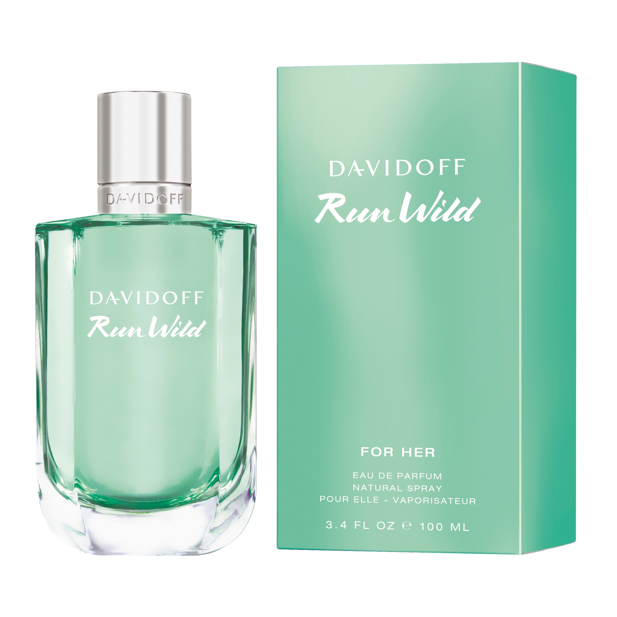 Davidoff Run Wild For Her EDP Spray 100ml - Image 1