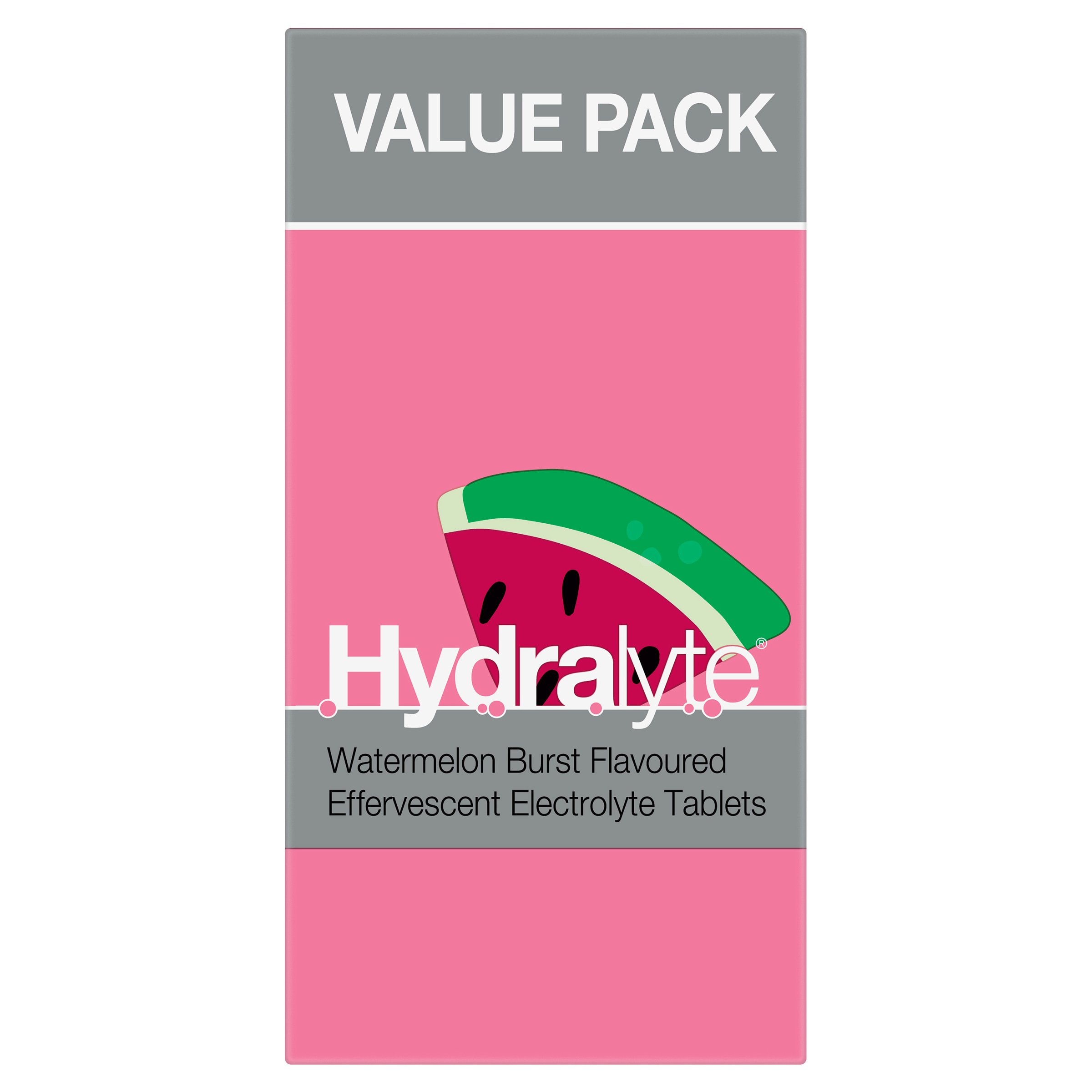 Hydralyte Effervescent Watermelon Burst 40 tablets - Image 3