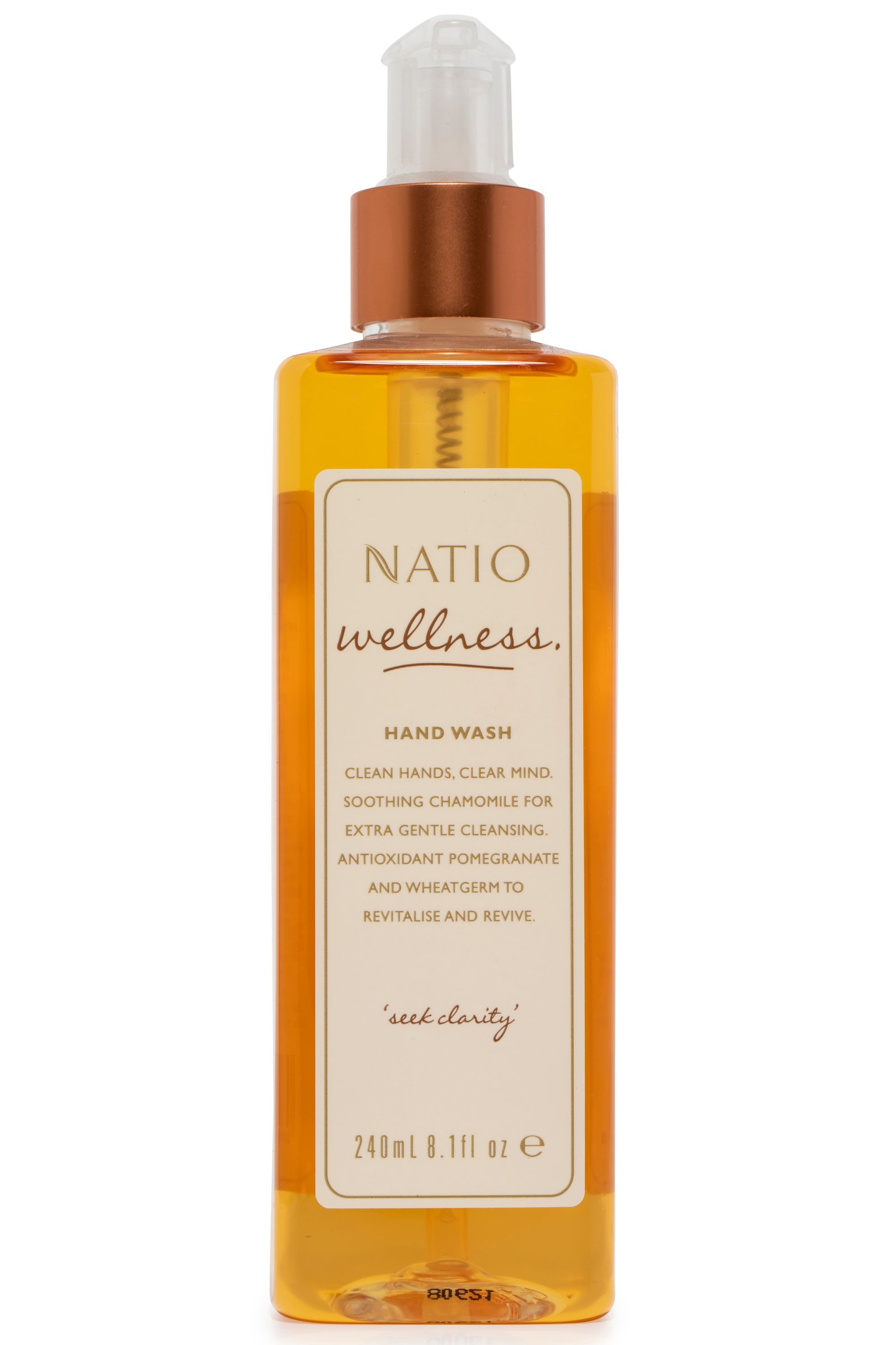 Natio Wellness Hand Wash 240ml