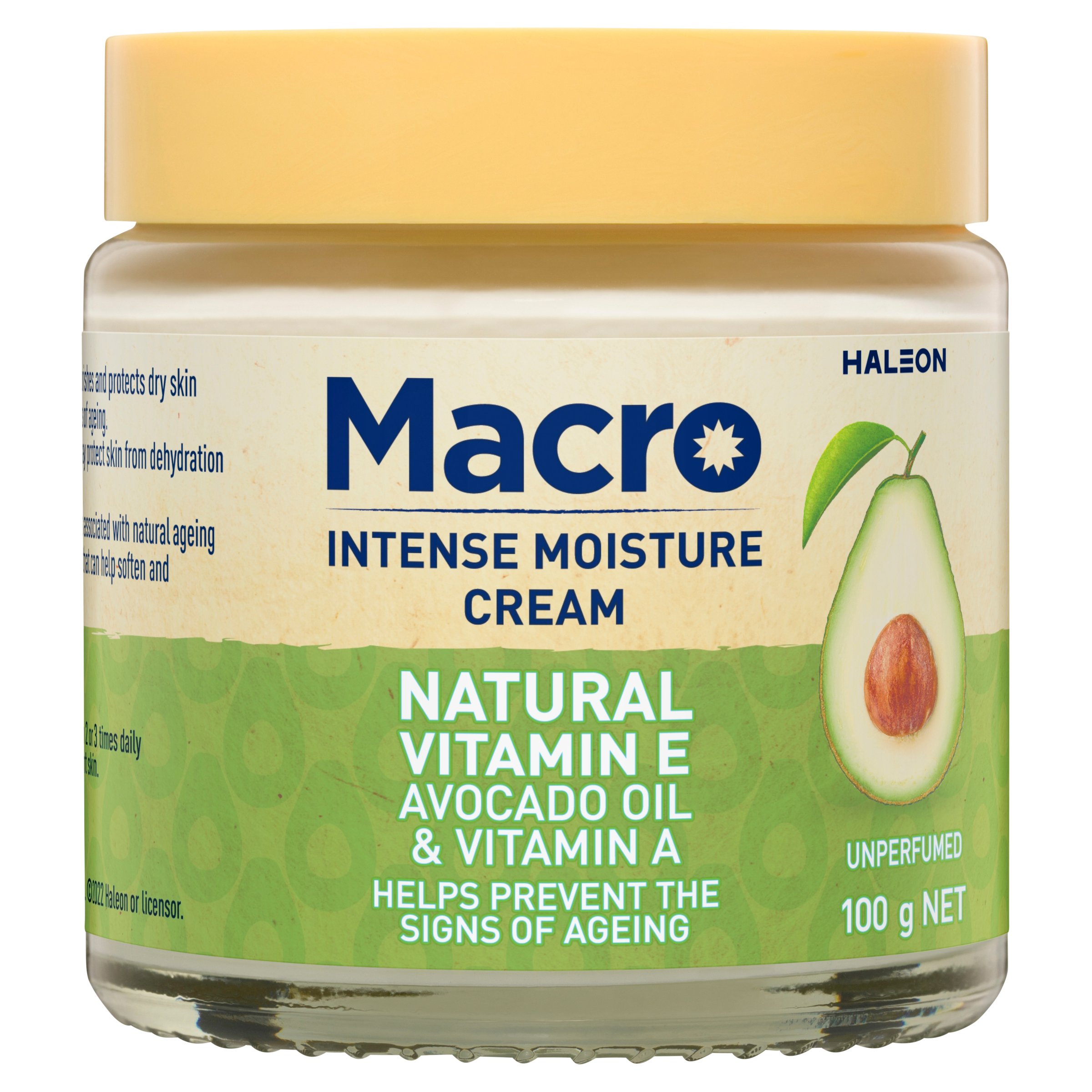 Macro Natural Vitamin E Cream Jar 100g - Image 1
