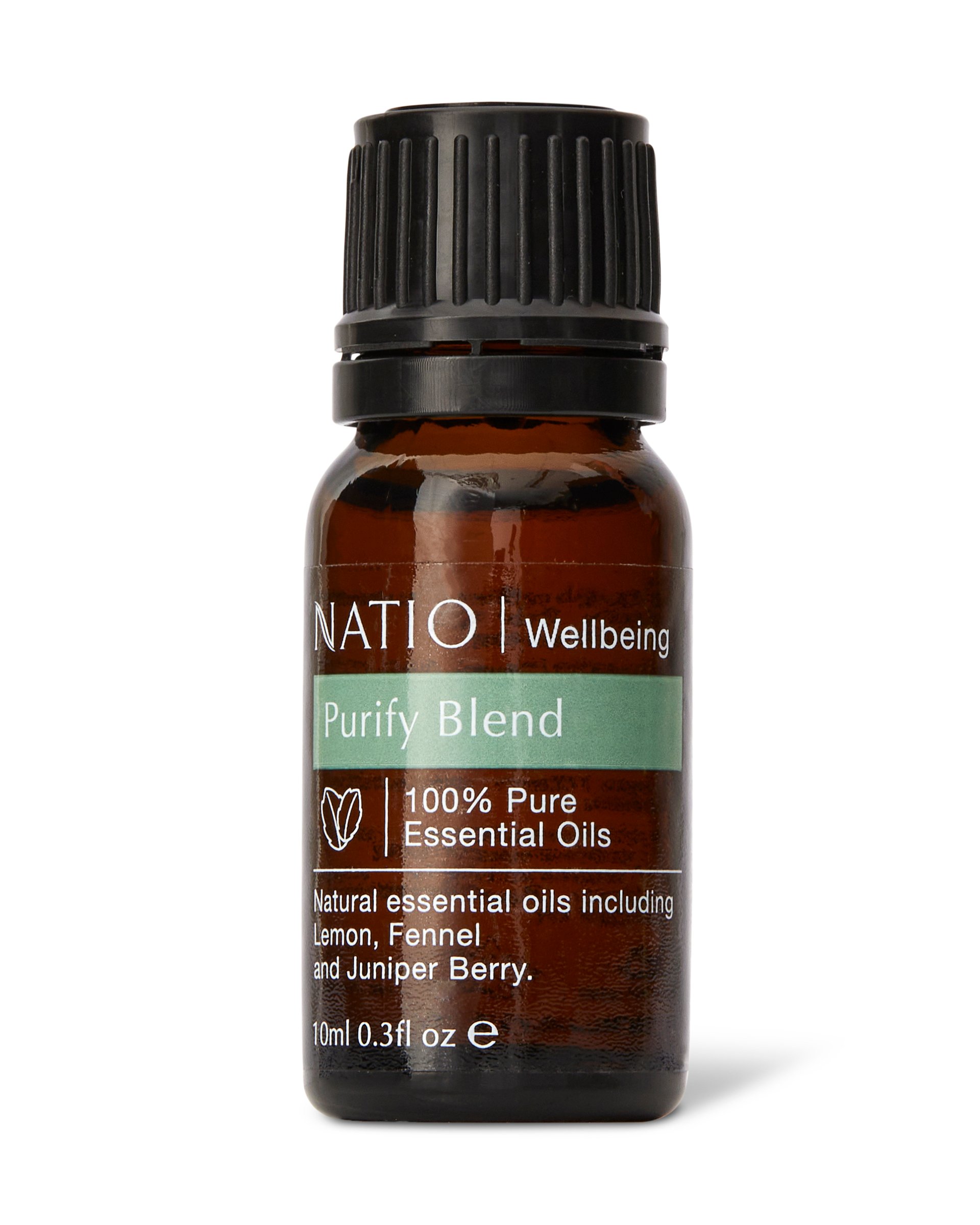 Natio Wellbeing Pure Essential Oil Blend - Purify 10ml - Image 1