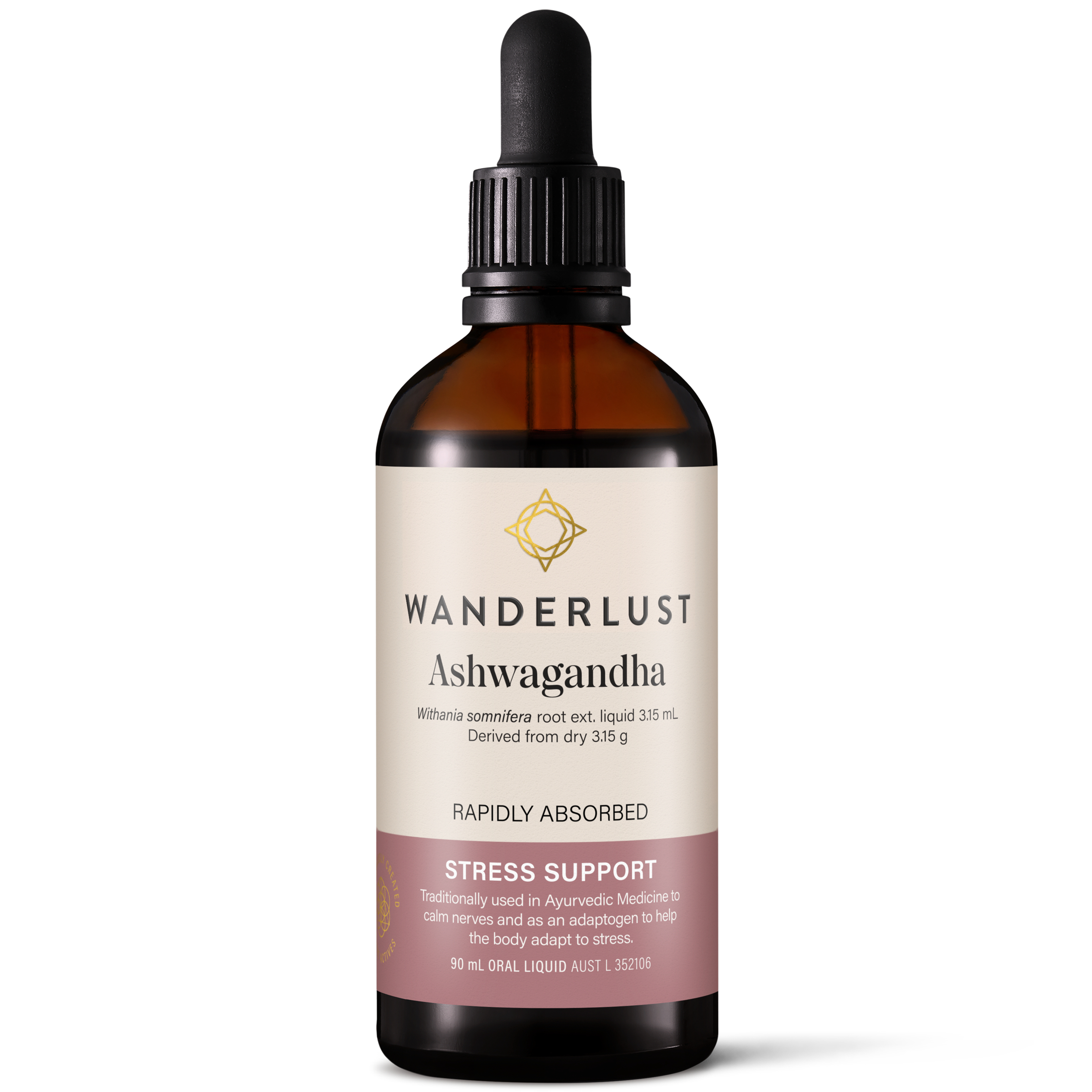Wanderlust Ashwagandha 90ml - Image 1