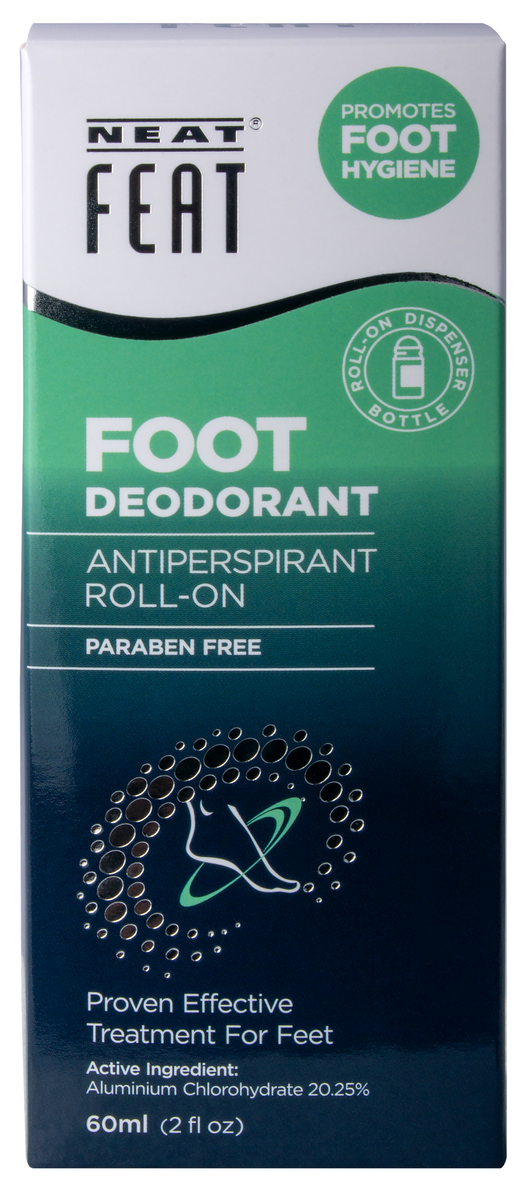 Neat Feat Roll On Foot Deodorant 60ml - Image 1