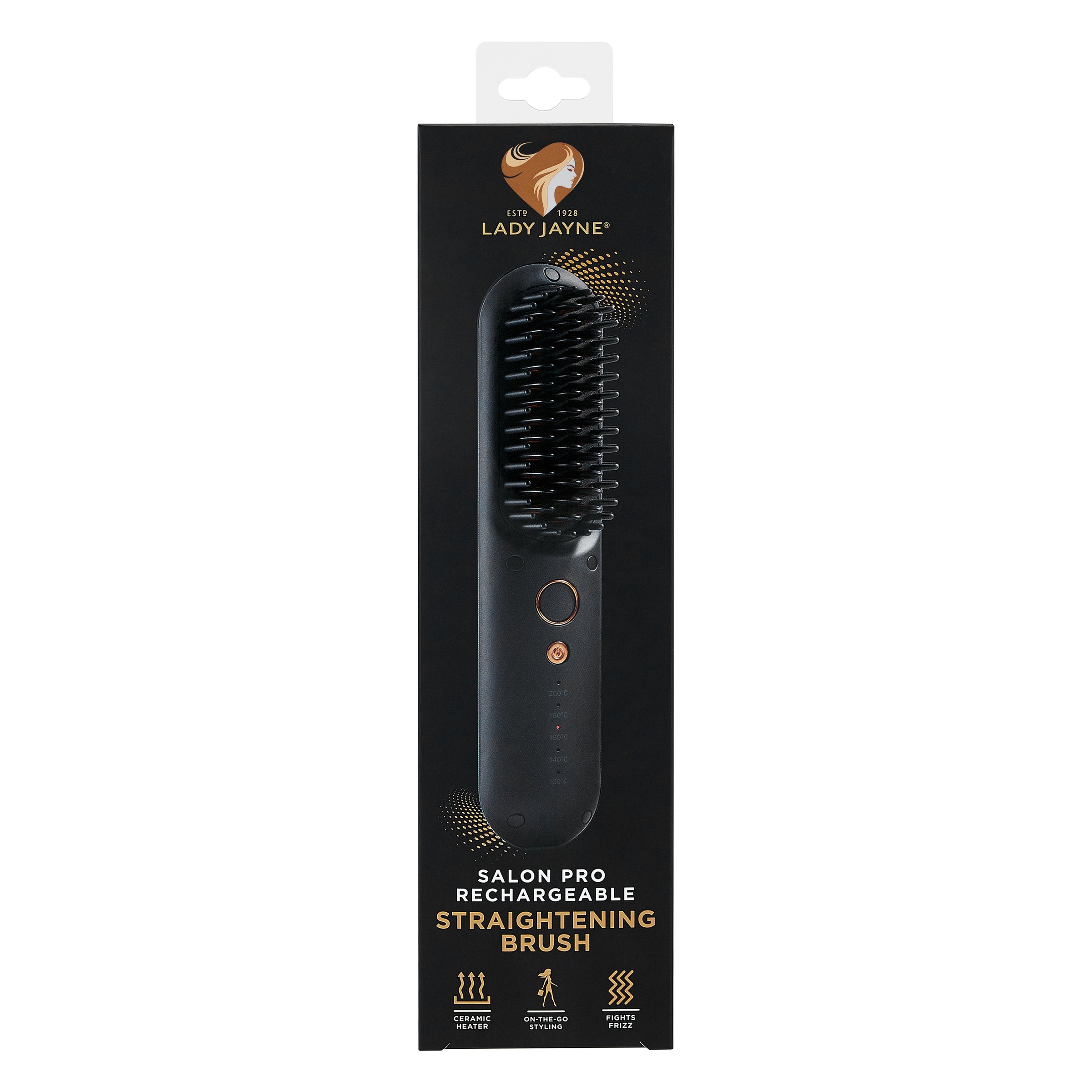 Lady Jayne Salon Pro Recharge straightening brush 1 each - Image 5