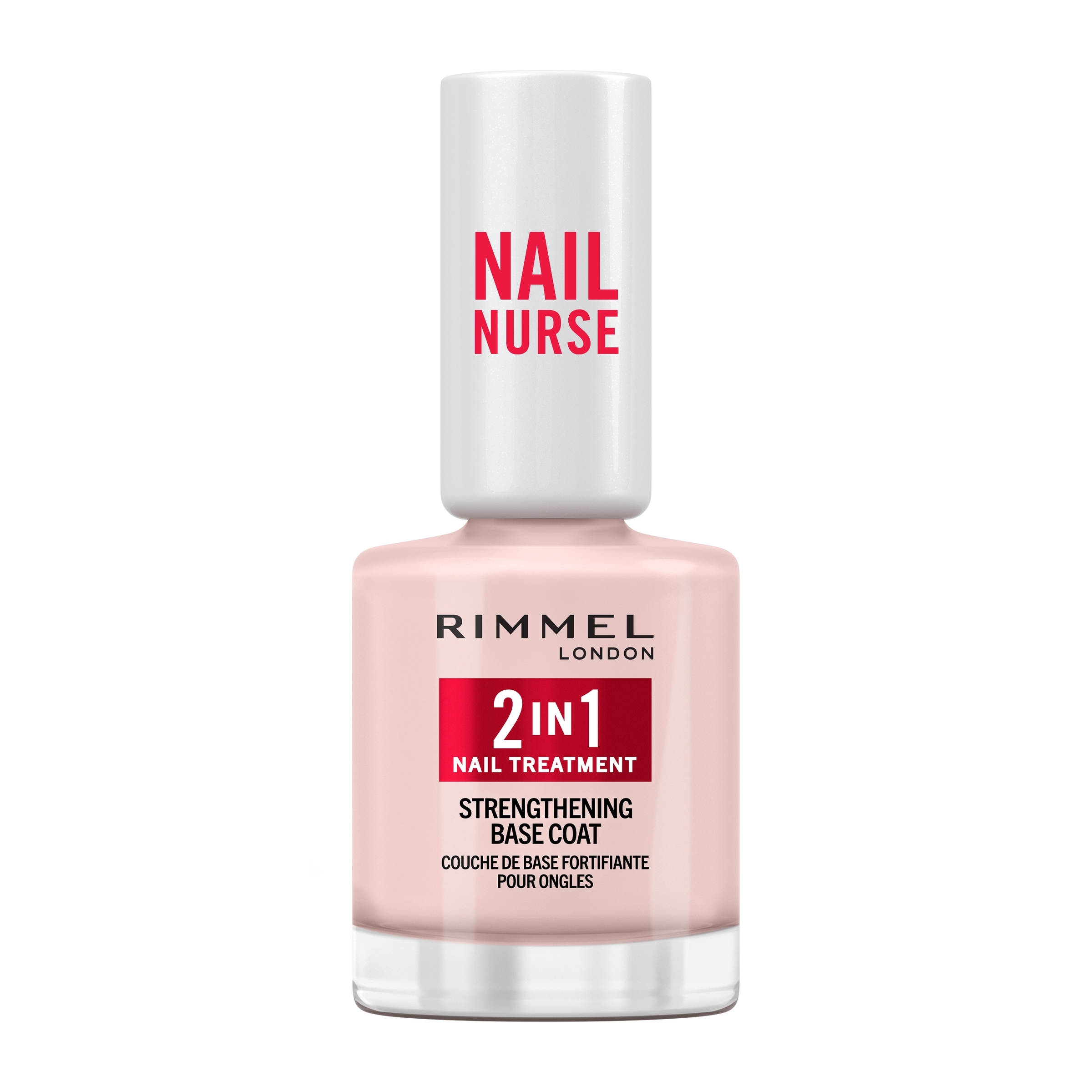 Rimmel Nail Nurse 2 In 1 Base Coat & Strengthener 1 each - Image 1