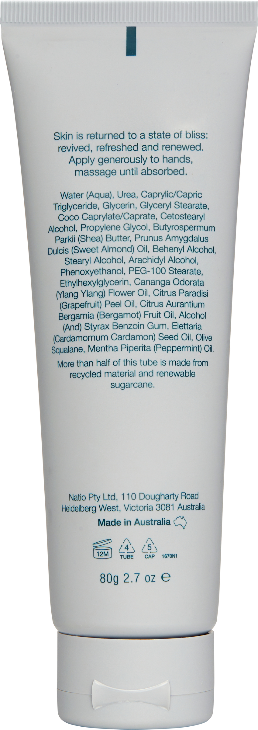 Natio Utopia Divine Nurturing Hand Balm 80g - Image 2