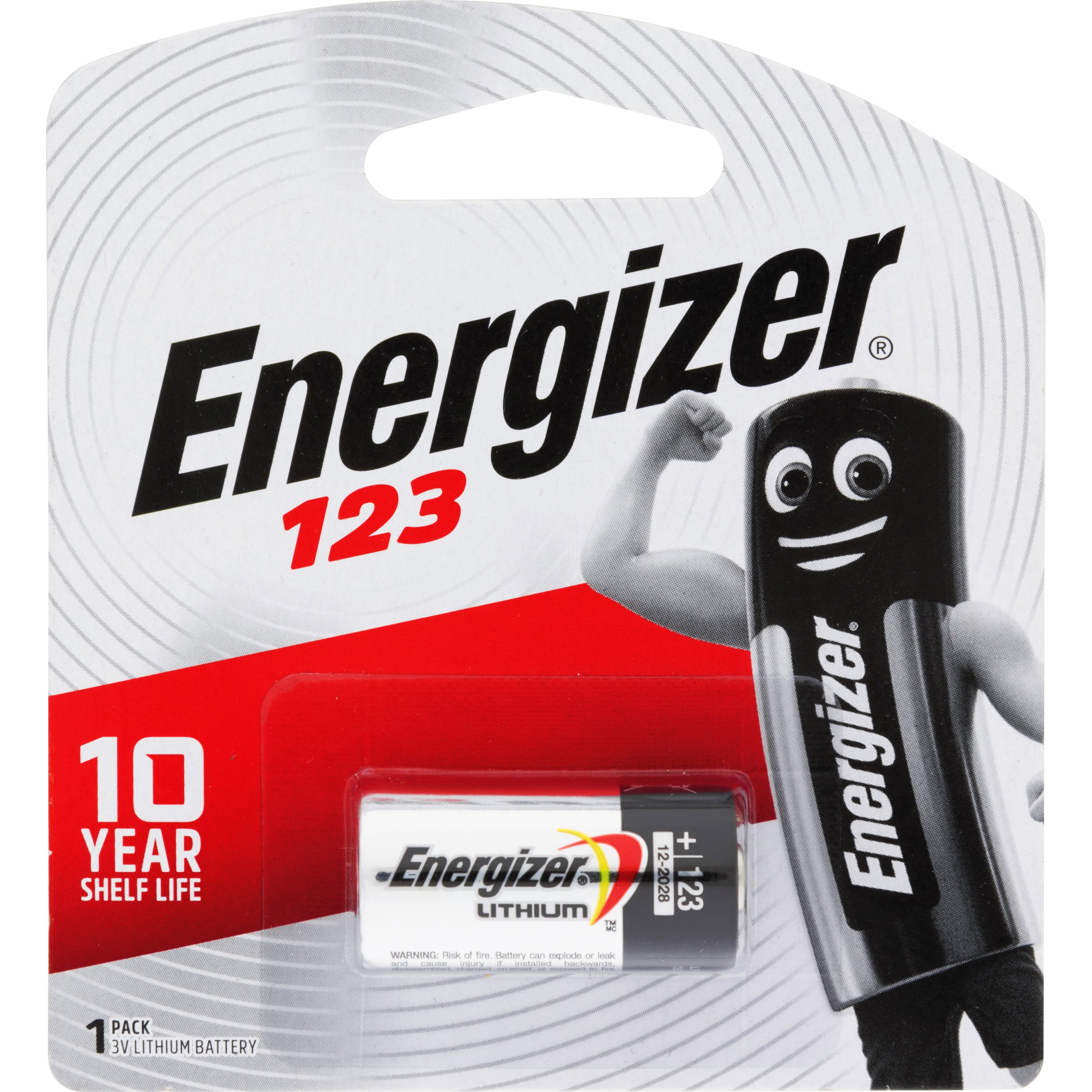 Energizer Battery Lithium EL123AP BP-1 - 1 each