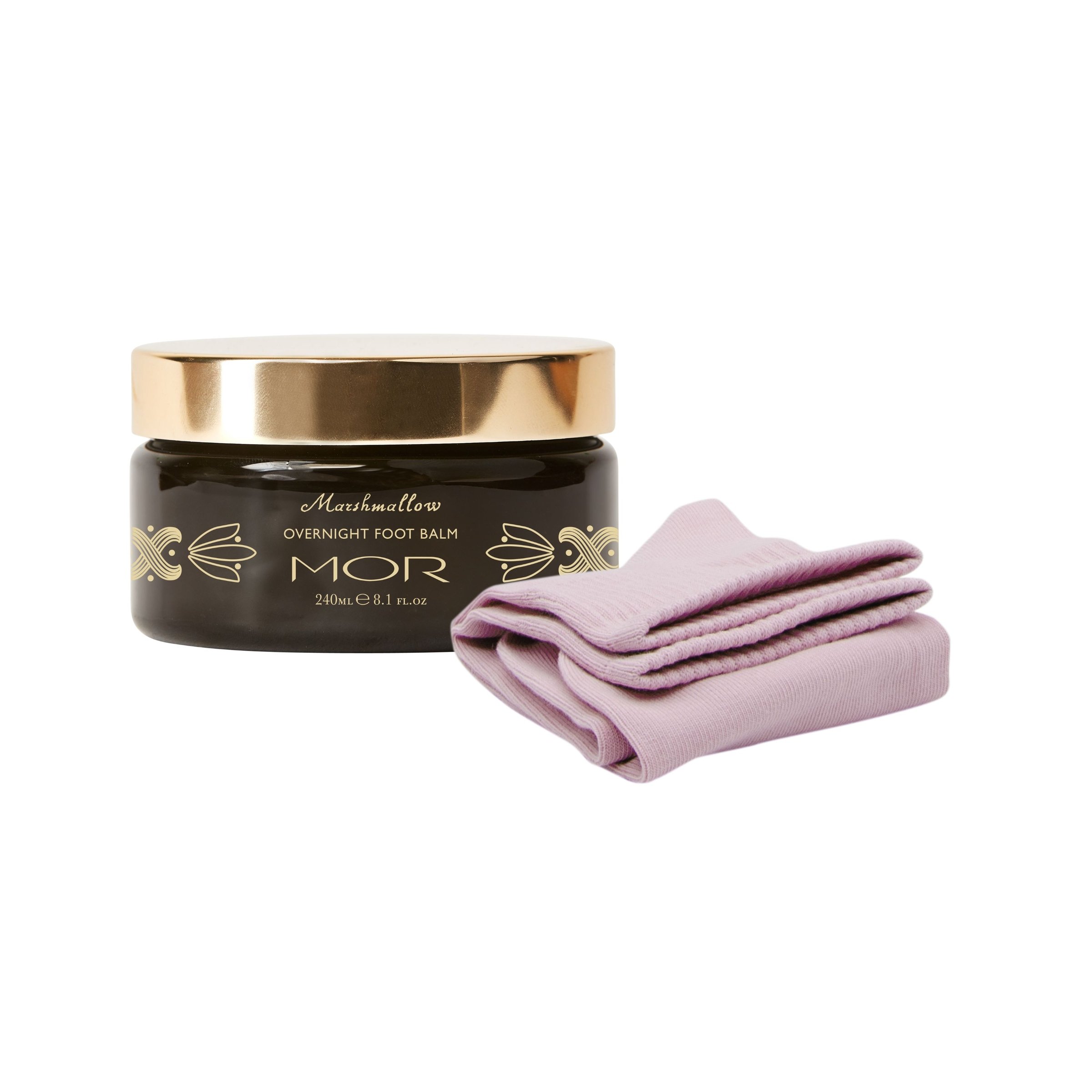 Mor Marshmallow Overnight Foot Balm 240ml - Image 2