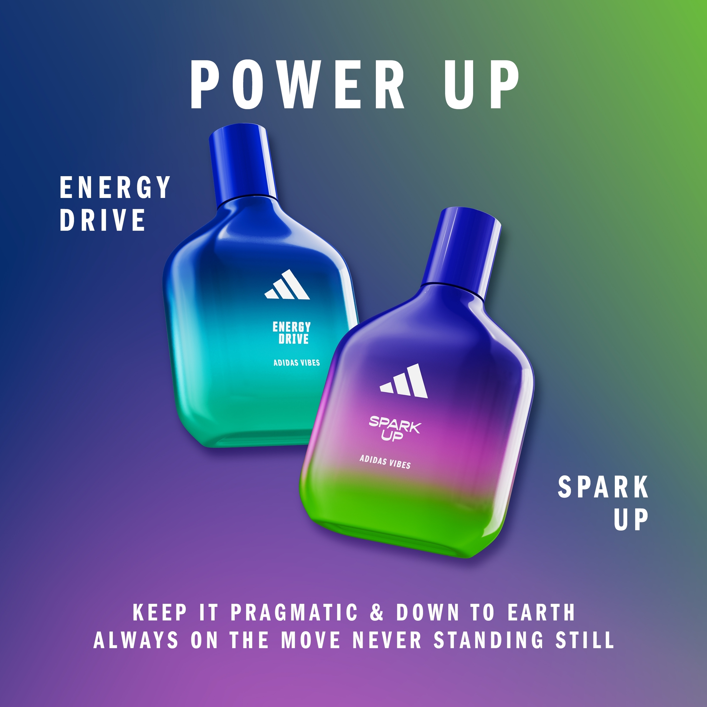 Adidas Vibes Spark Up EDP Spray 100ml - Image 2