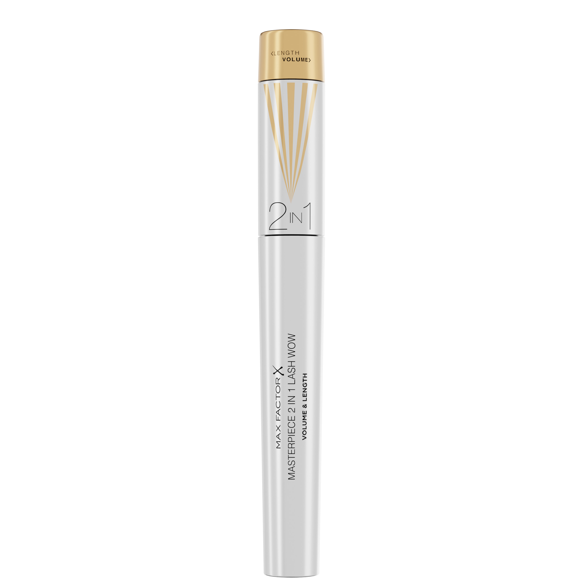 Max Factor Masterpiece 2 In1 Lash Wow Mascara Black Brown 7ml - Image 1