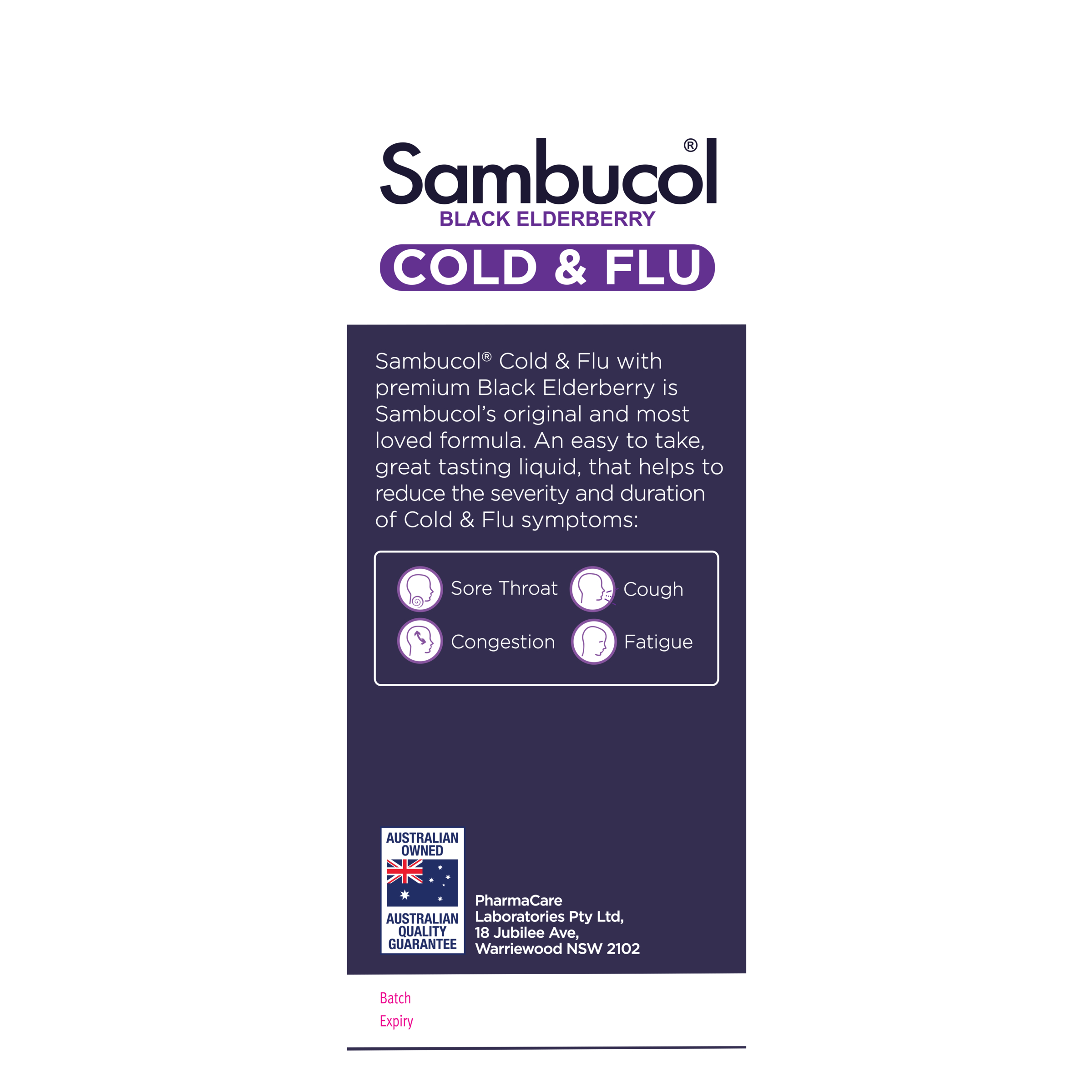Sambucol Cold & Flu Liquid 250ml - Image 4